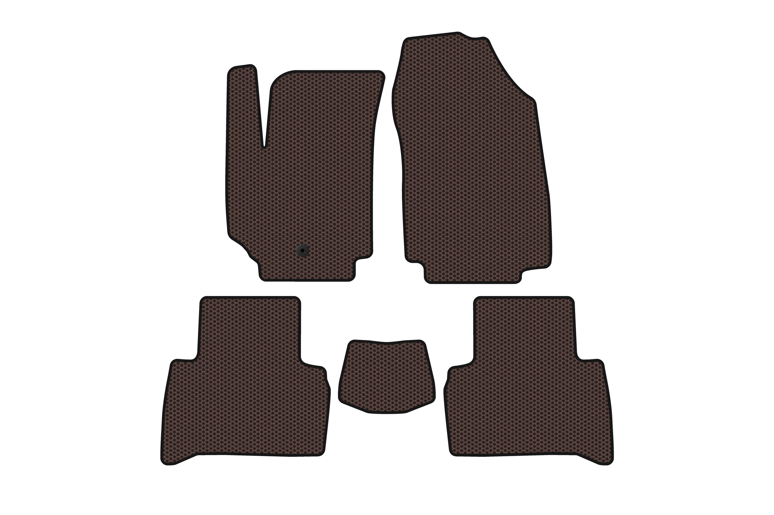 Гумові килимки Carsuit (2007-2010, SW, коричневий)