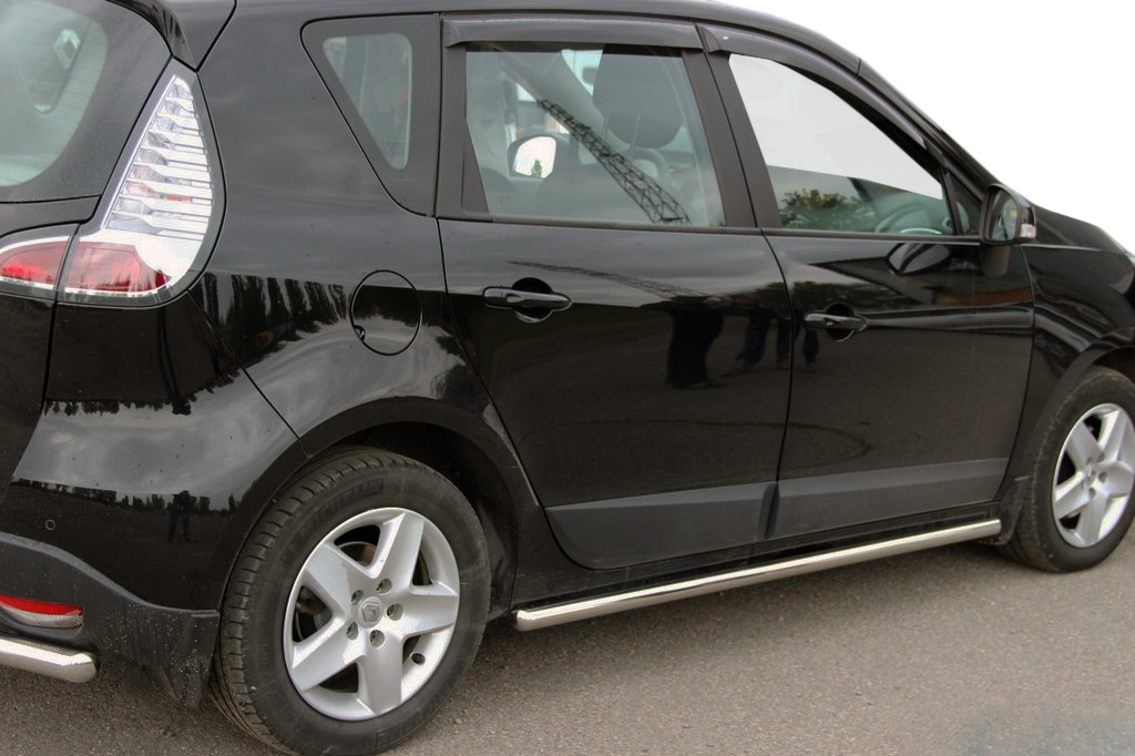 Бічні труби BB001 (2 шт., нерж) 60 мм