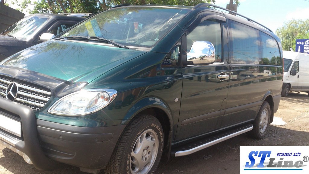 Бокові пороги Tayga V2 (2 шт., алюм.) Коротка (short) і Середня (long) 5
