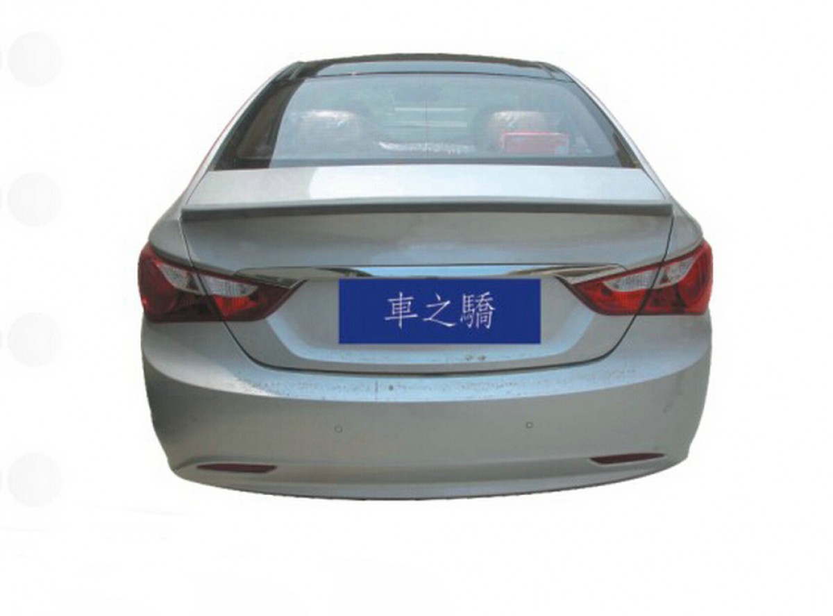 Спойлер ліп Hyundai Sonata YF 2010-2015 ABS пластик під фарбування 2