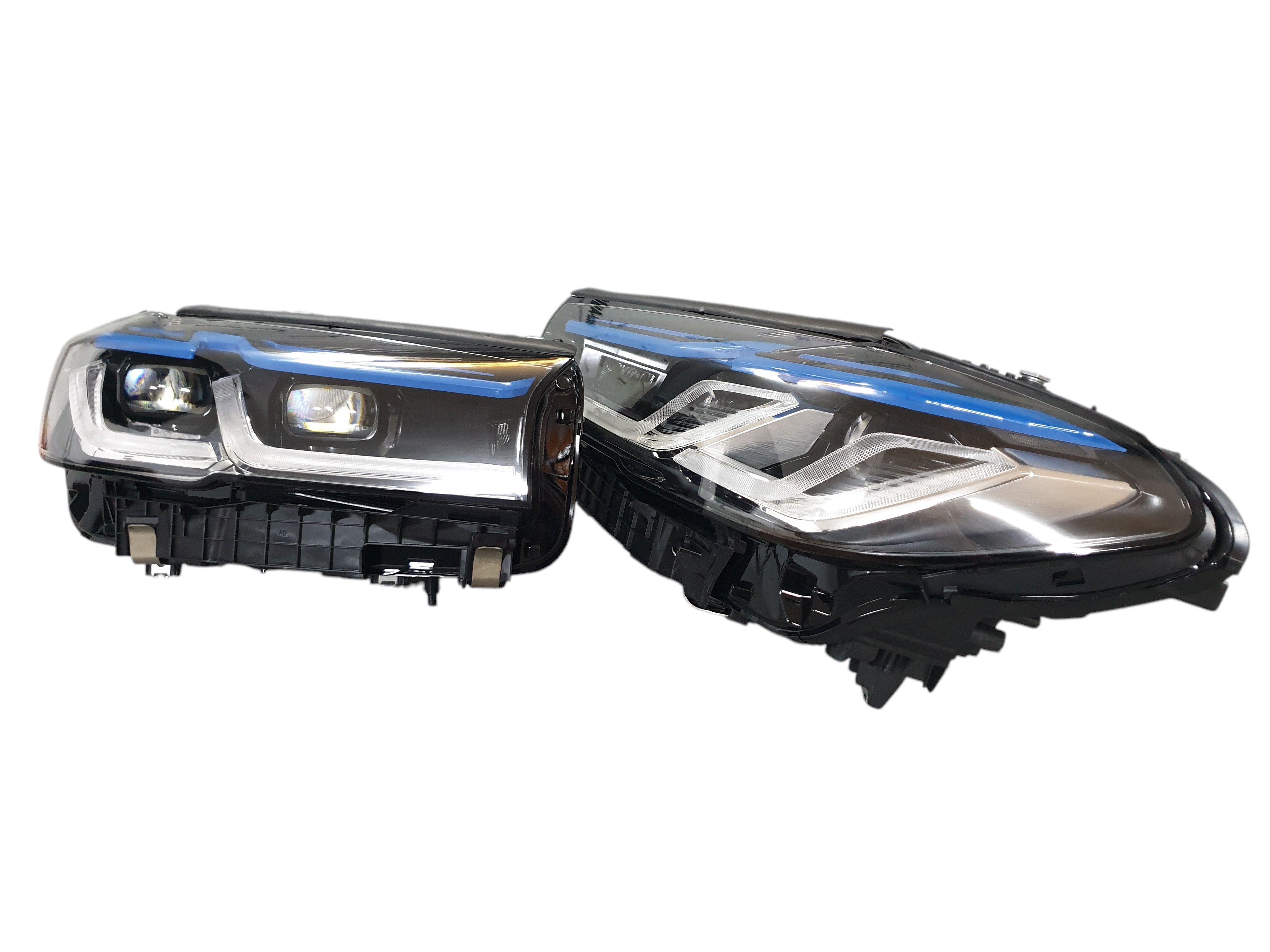 Передні фари (стиль M5 F90 LCI Laser) V2 на BMW 5 Series F10 / F11 2010-2017 року 3