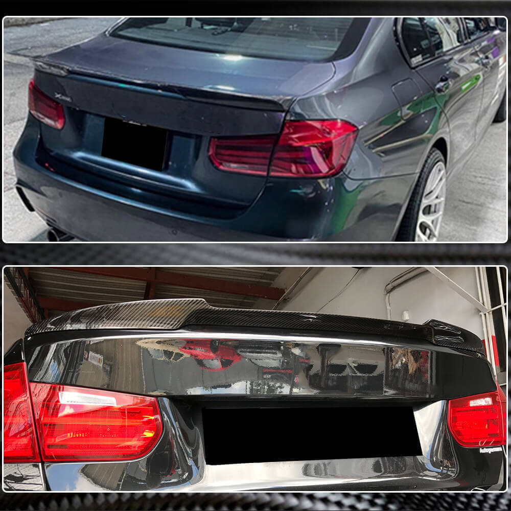 Спойлер M4-Style V3 (для F30/F80, Карбон) 6