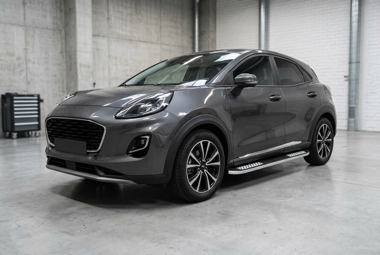 Бокові пороги Tayga V2 (2 шт., Алюміній)