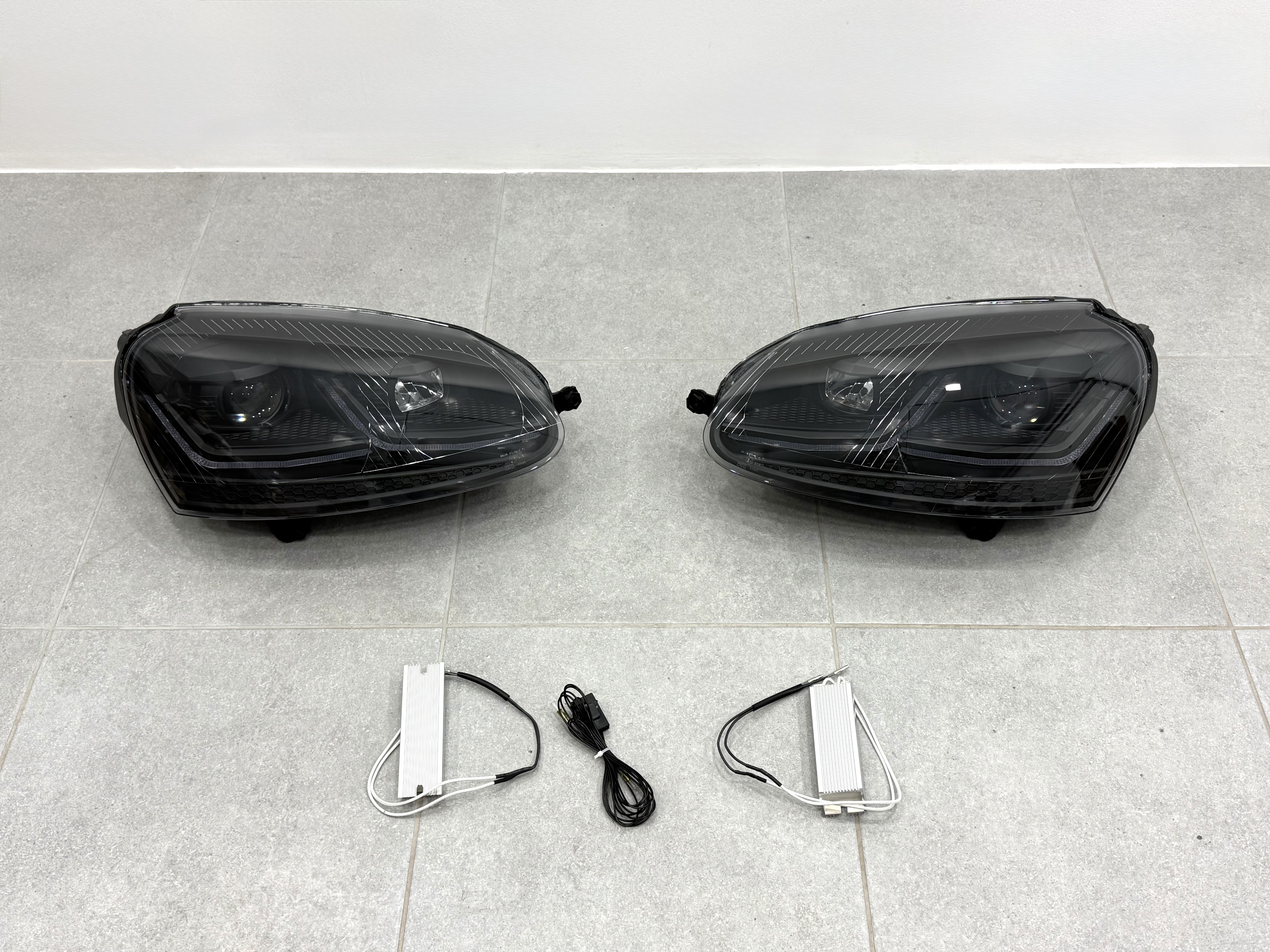 FULL LED фари для Volkswagen Golf / Jetta 5 2004-2010 2