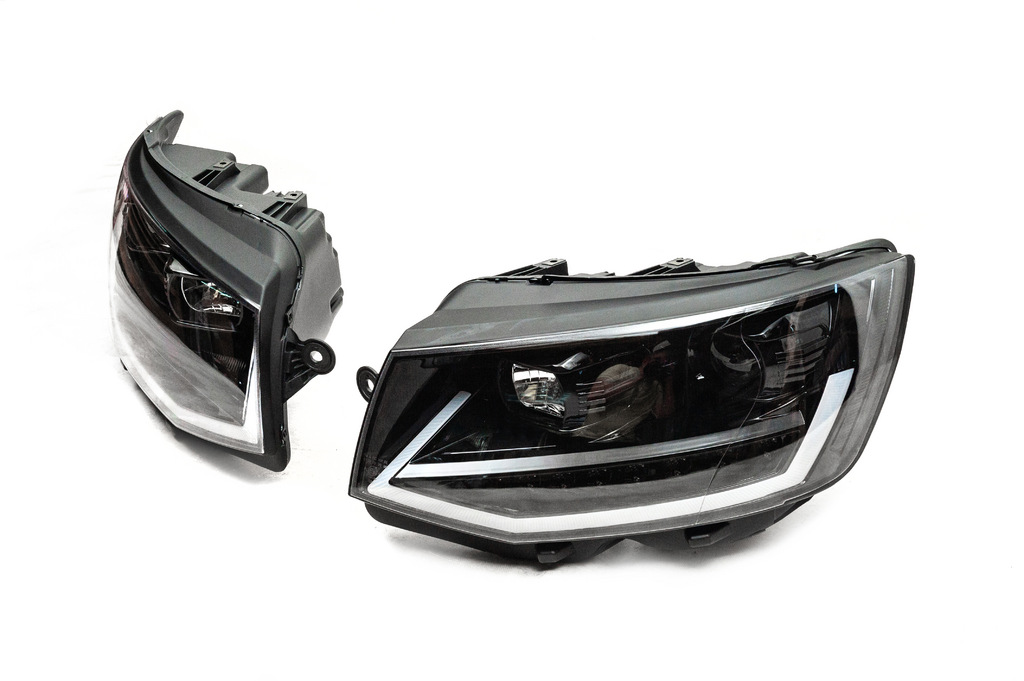 Передні фари з LED вогнями Black (2015-2019, 2 шт) 4