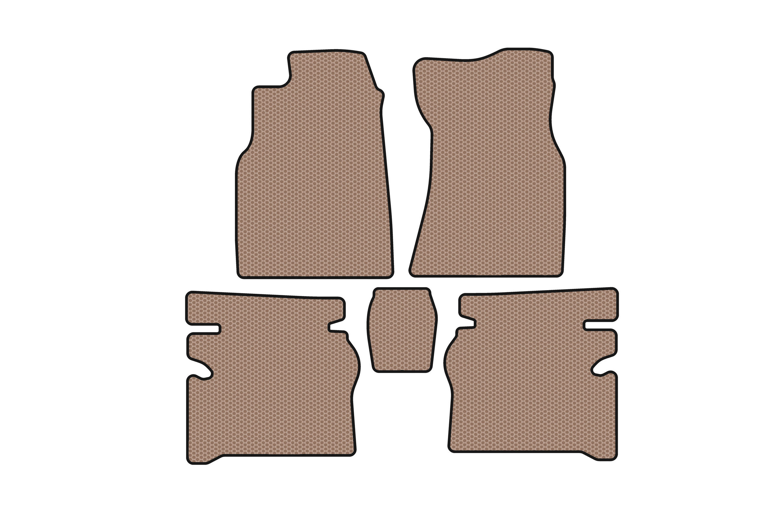 Гумові килимки Carsuit (Бежевий)