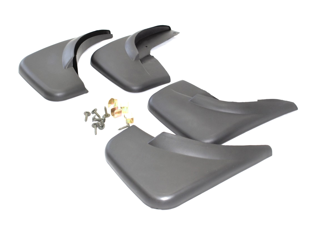 Бризковики Volkswagen Jetta 2005-2010 без вирізу під молдінги (пороги без гумки або зробити підріз) комплект 4шт. 2