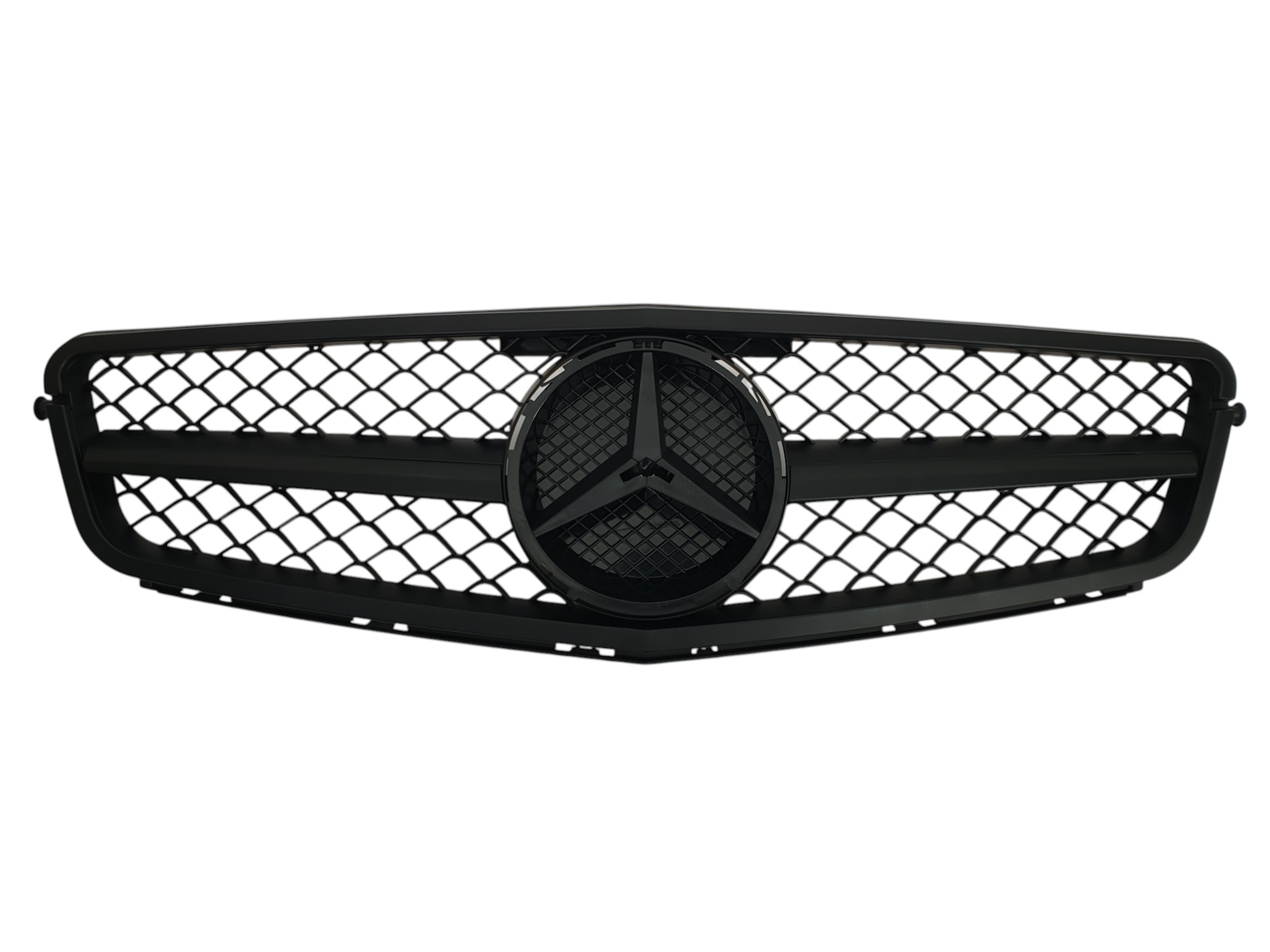 Решітка радіатора SL Flat Black на Mercedes-Benz C-Class W204 2007-2014 року