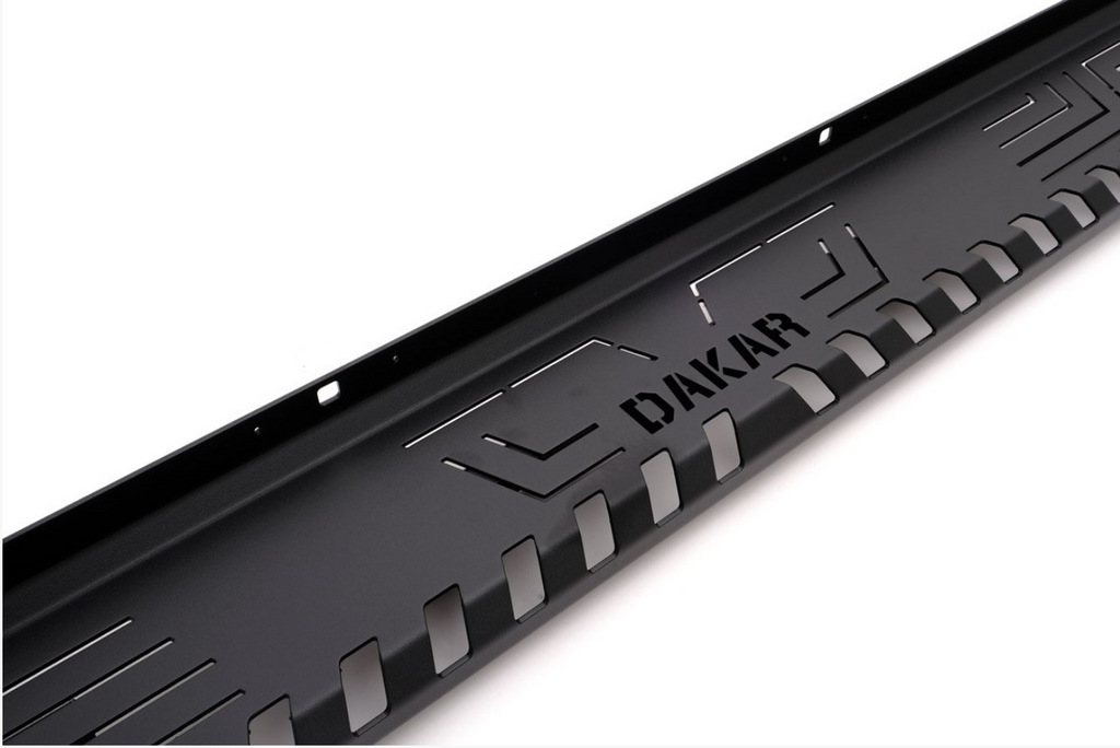 Бокові пороги Dakar V1 без LED (2019+, 2 шт, метал) 2