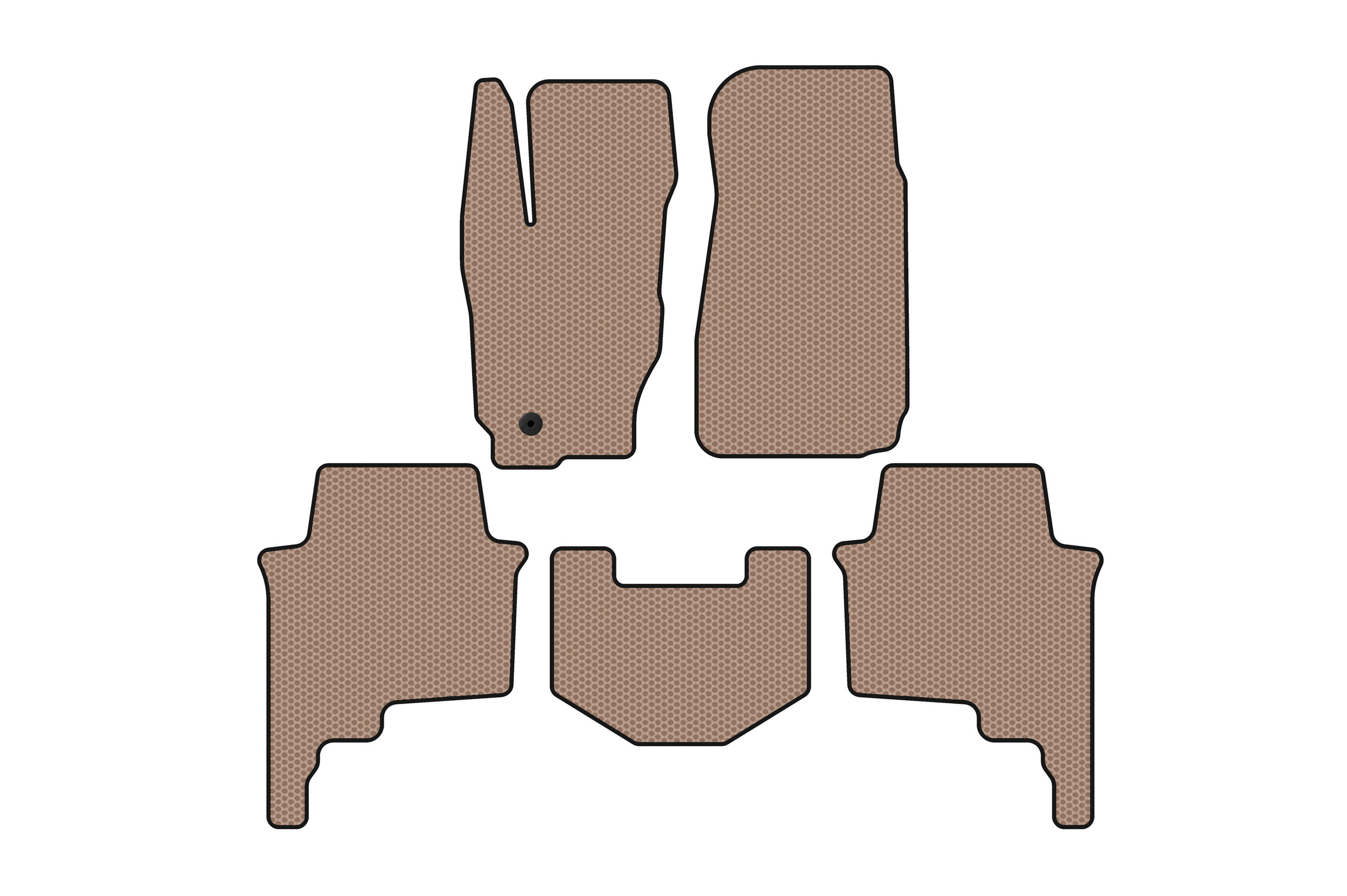 Гумові килимки Carsuit (Бежевий)