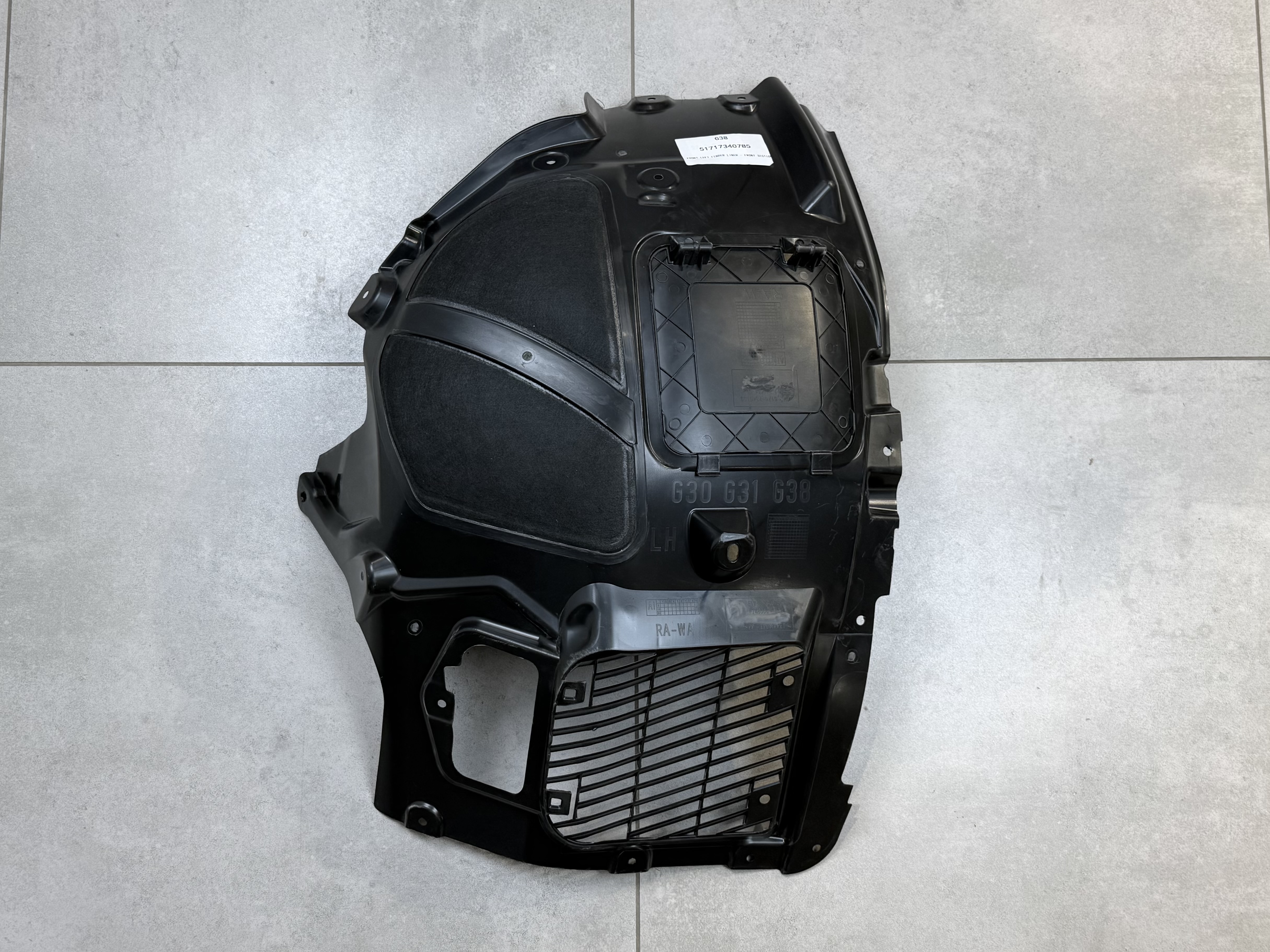 Підкрилок лівий передній 51717340785 для BMW 5 series G30 G31 2017-2023 2