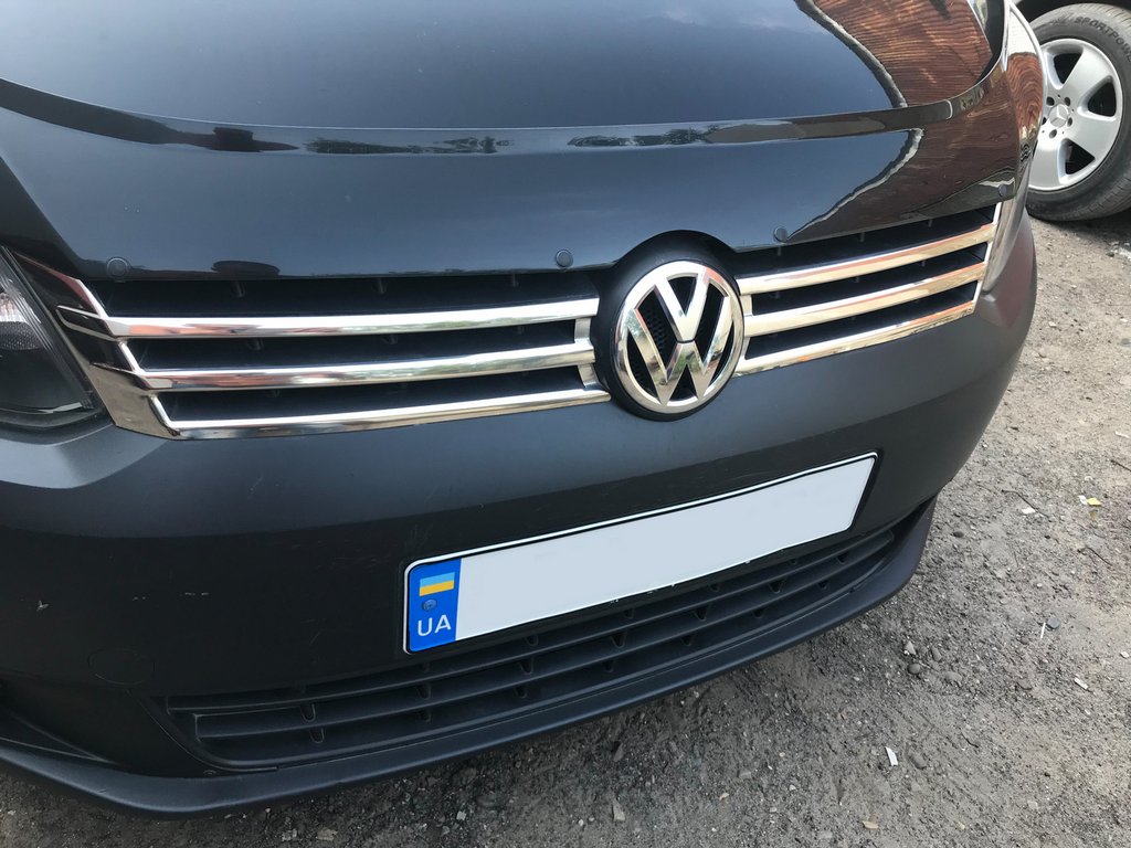 Накладки на решітку (2 шт, нерж) Carmos - Турецька сталь