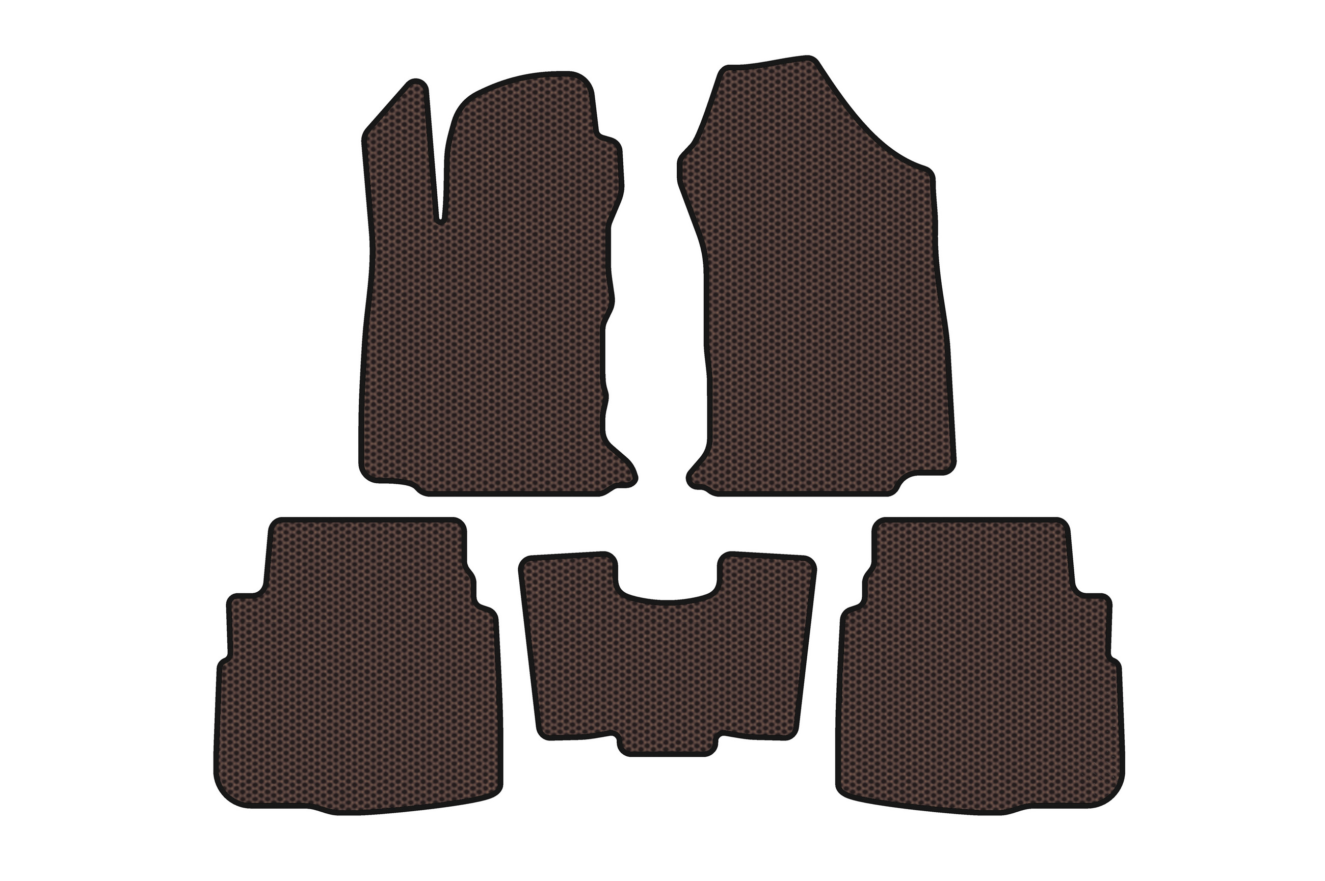 Гумові килимки Carsuit (Коричневий)