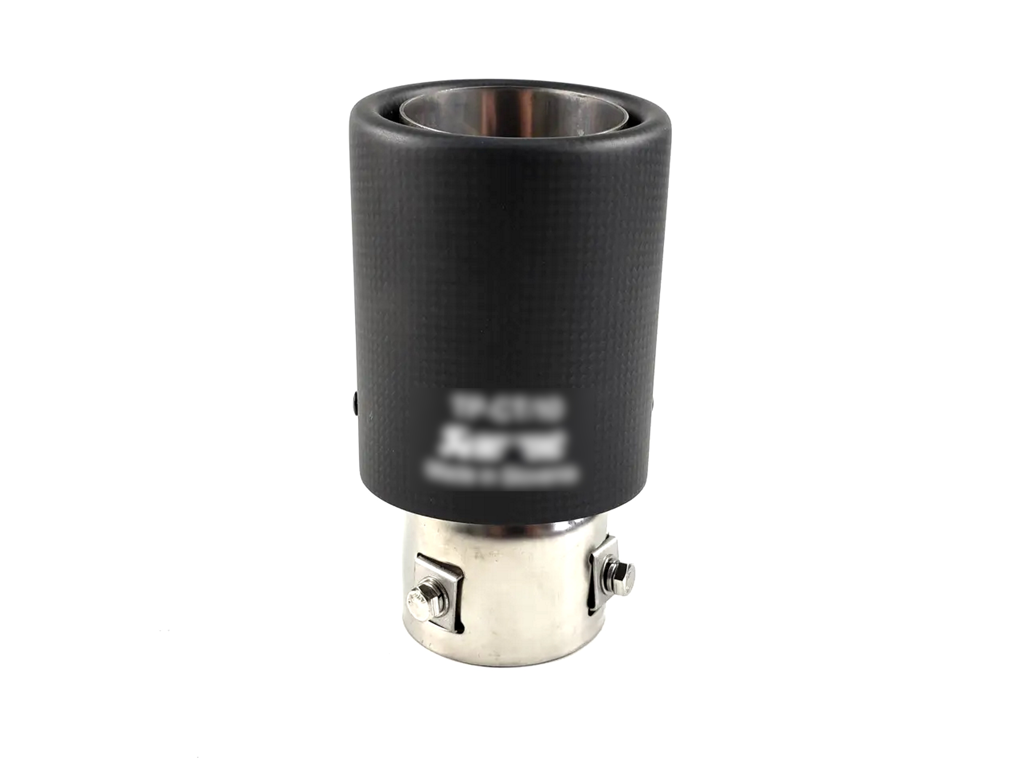 Насадки на вихлоп Carbon (матовий) 54mm To 76mm на Akrapovič Akrapovič 3