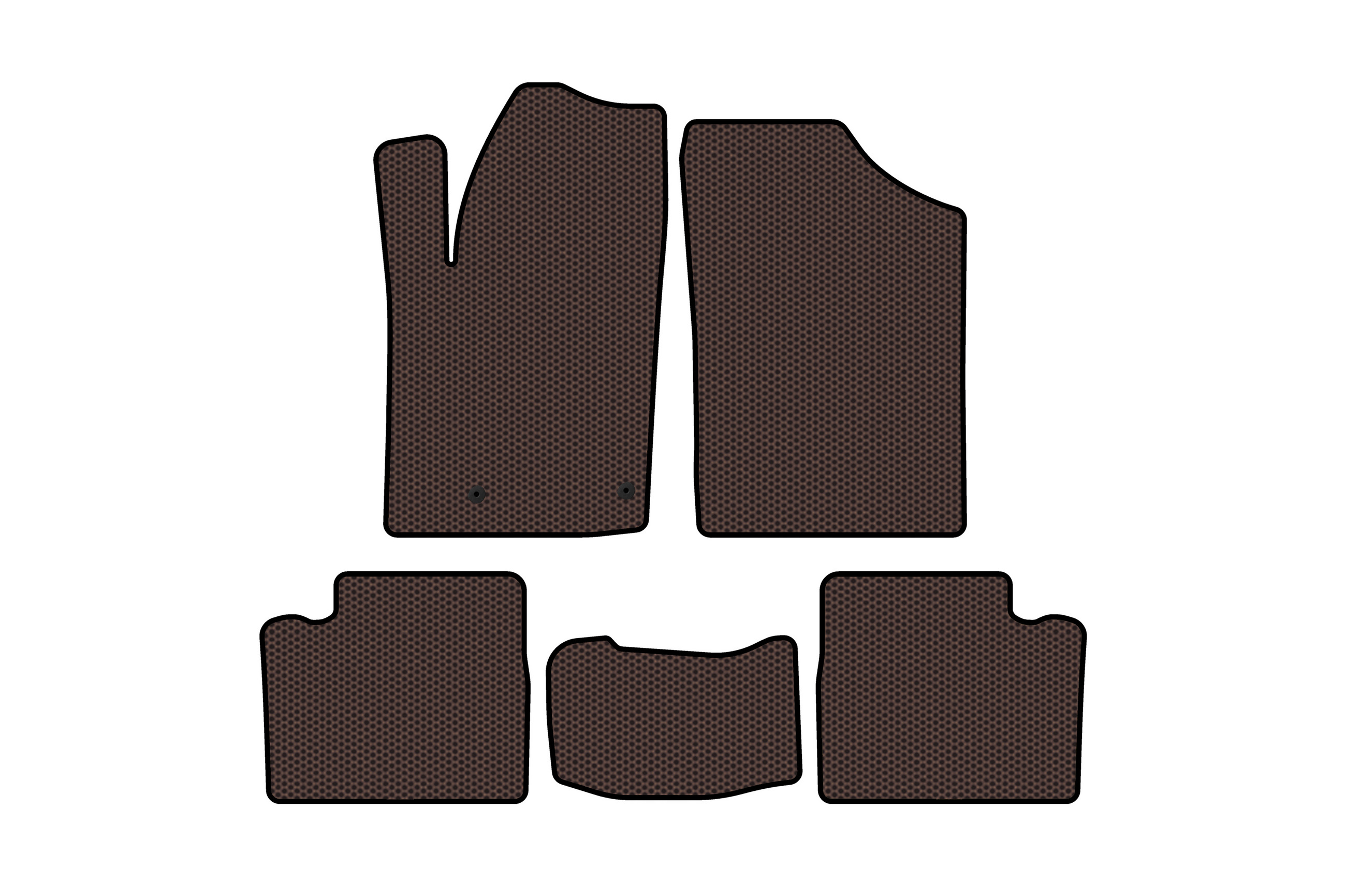 Гумові килимки Carsuit (Коричневий)