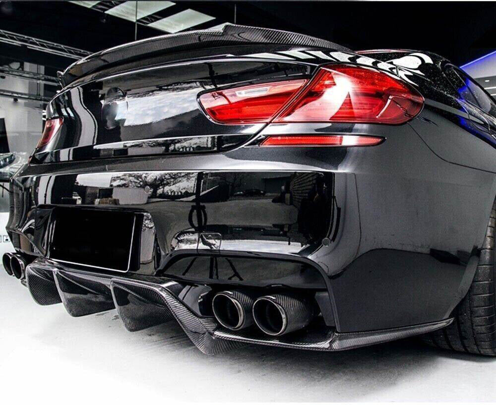 Дифузор заднього бампера V1 (для M6, Карбон) 5