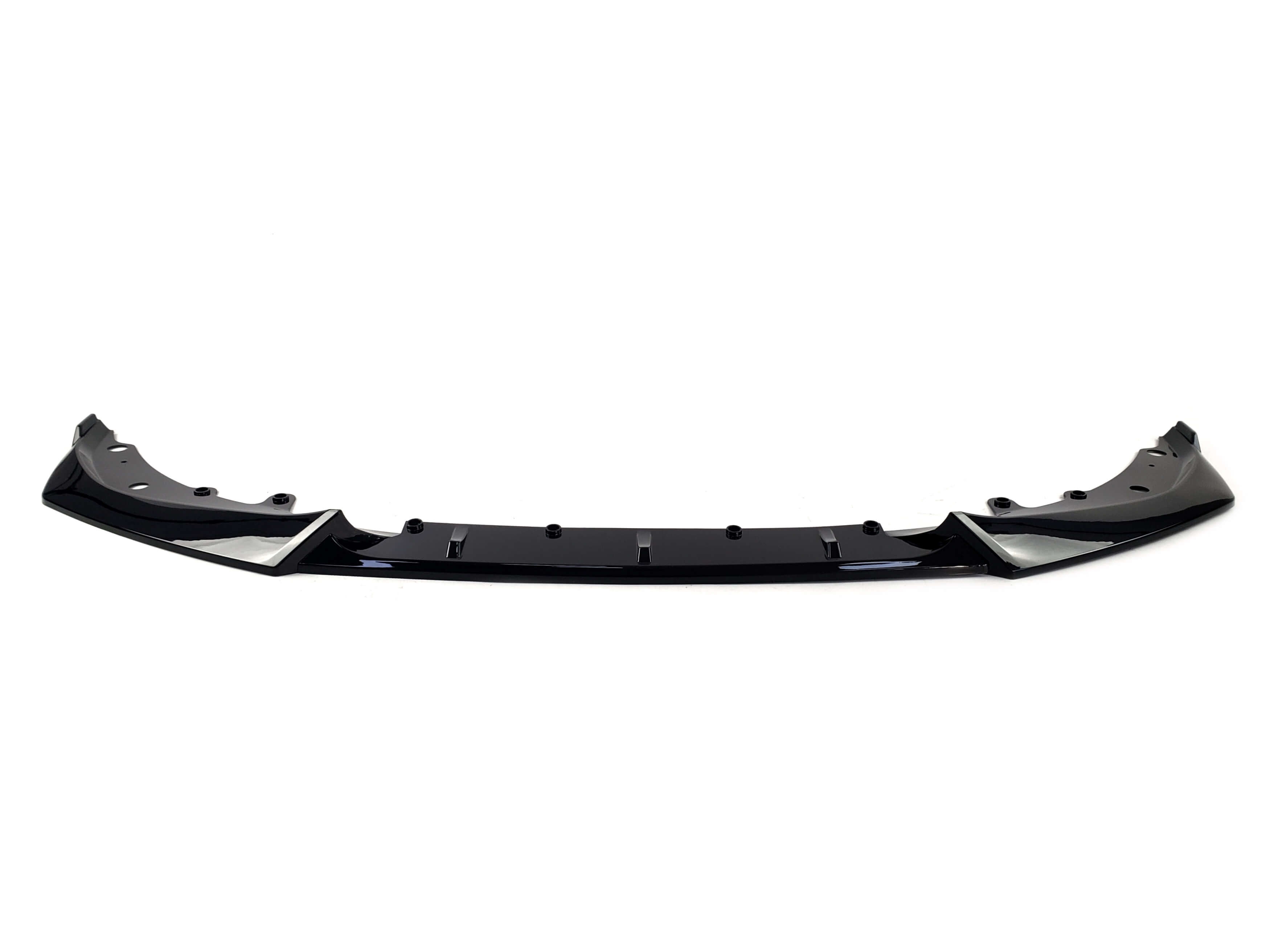 Губа (переднього бампера) Чорний глянець на BMW 4 Series G22 / G23 2020-2024 року 3