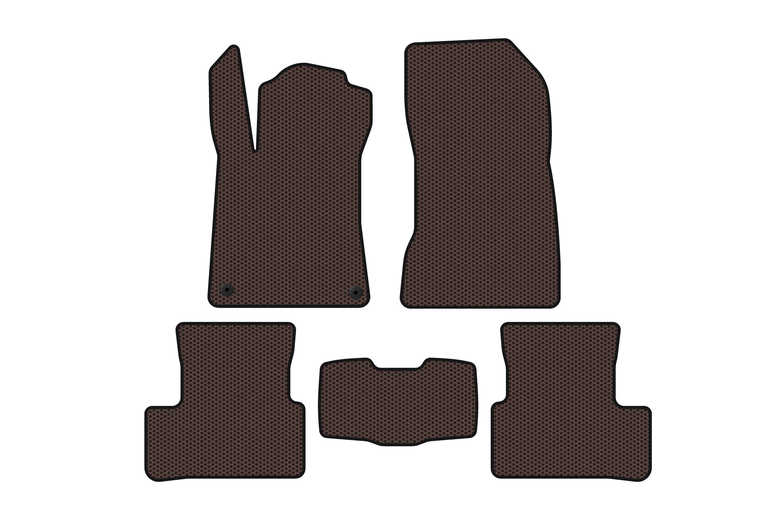 Гумові килимки Carsuit (Коричневий)
