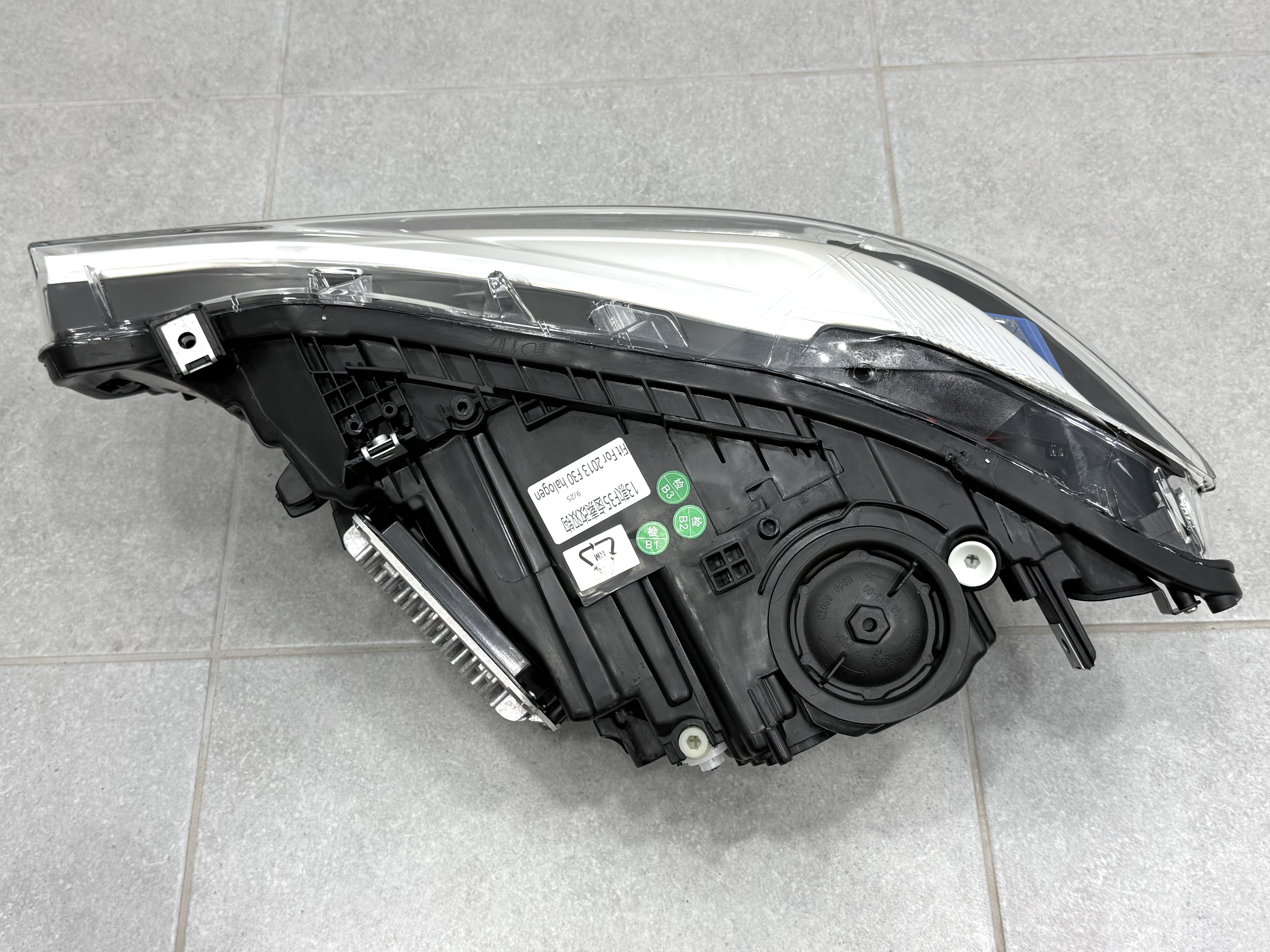 Фари FULL LED 2 лінзи для BMW 3 series F30 F31 2012-2018 2шт, ГАЛОГЕН В ЛЕД 6