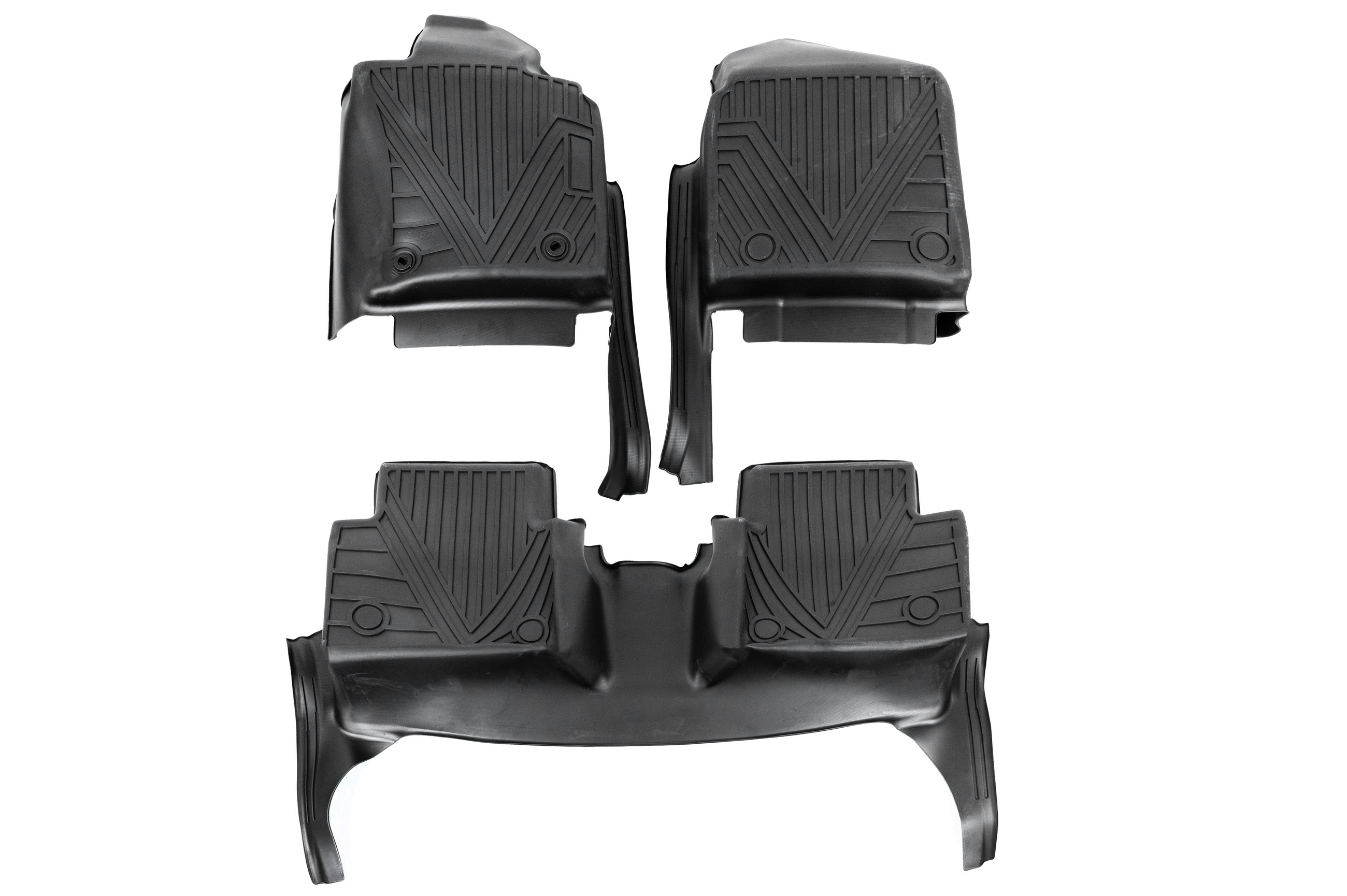 Гумові килимки Niken Luxury 3D (Для ДВЗ, 3 шт) 2