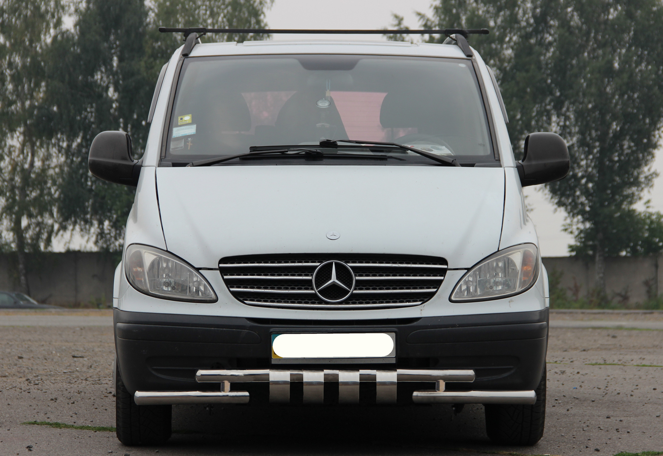 Передній захист Shark ST015 (нерж) 2004-2010