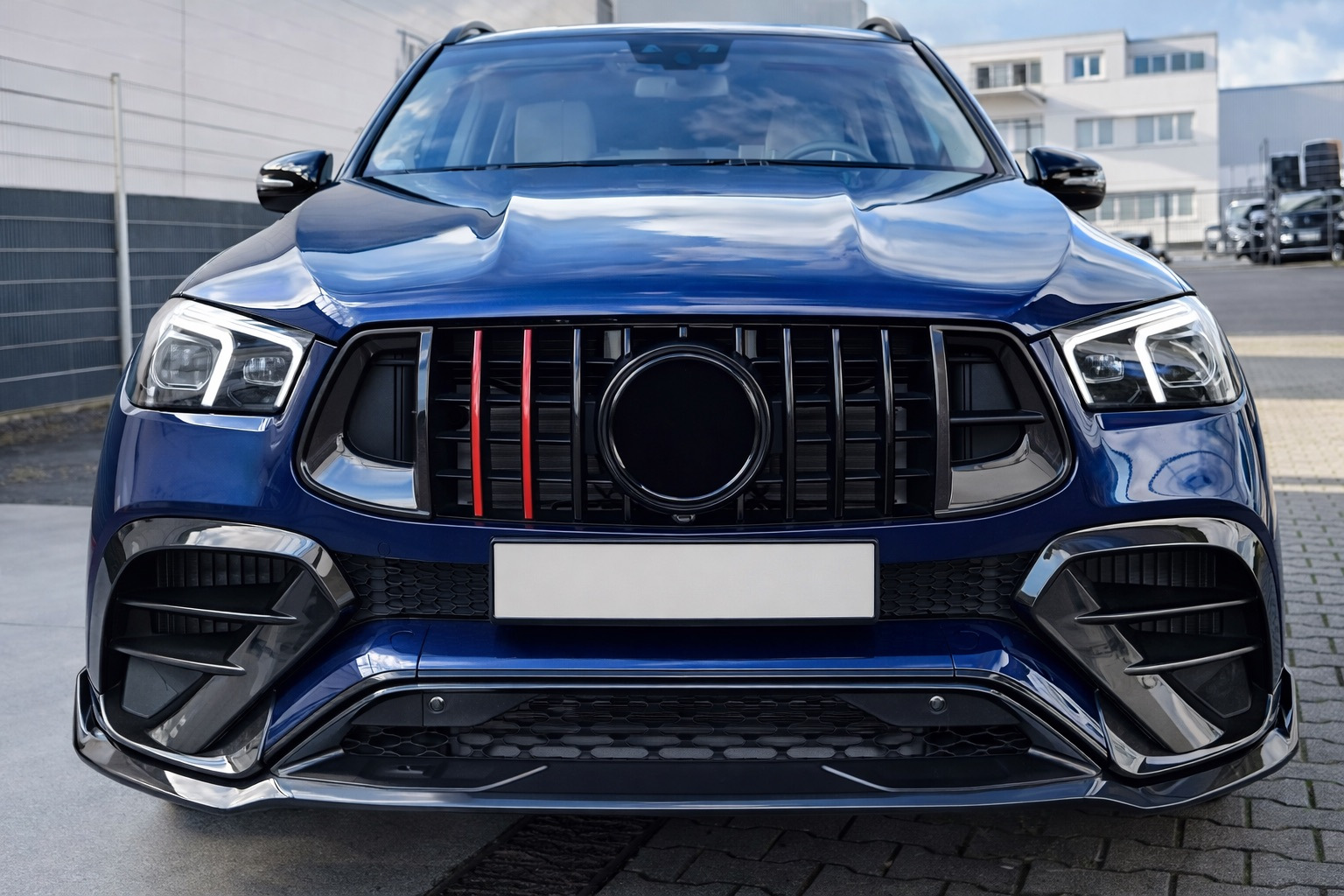 Передня решітка Rocket (для AMG-Line/GLE53/GLE63 2019-2023)