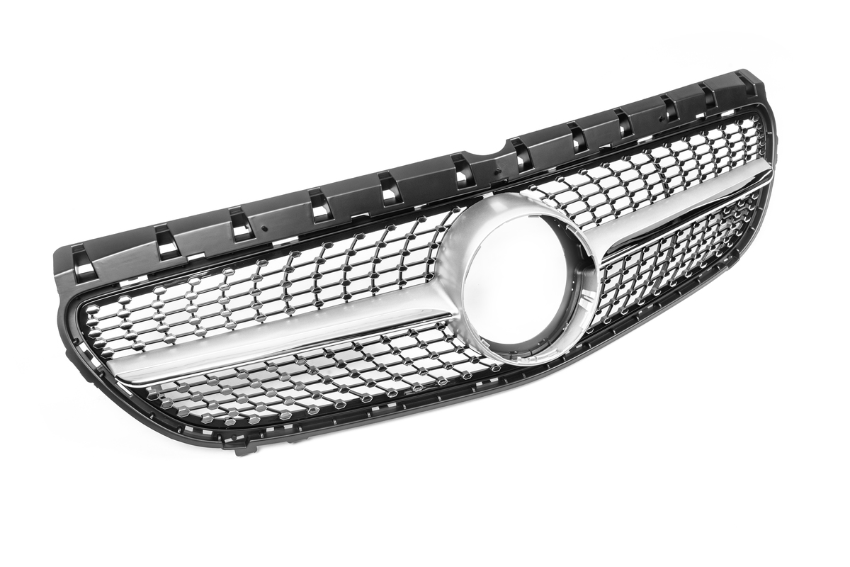 Передня решітка Diamond Silver (2015-2018) 3