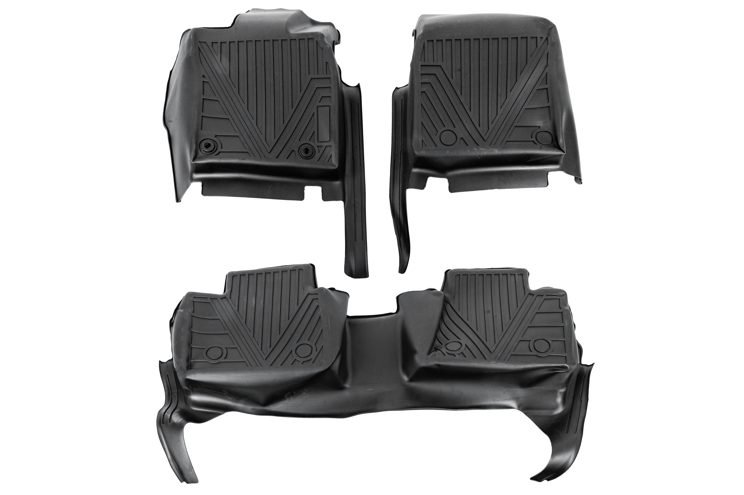 Гумові килимки Niken Luxury 3D (Для ДВЗ, 3 шт) 2