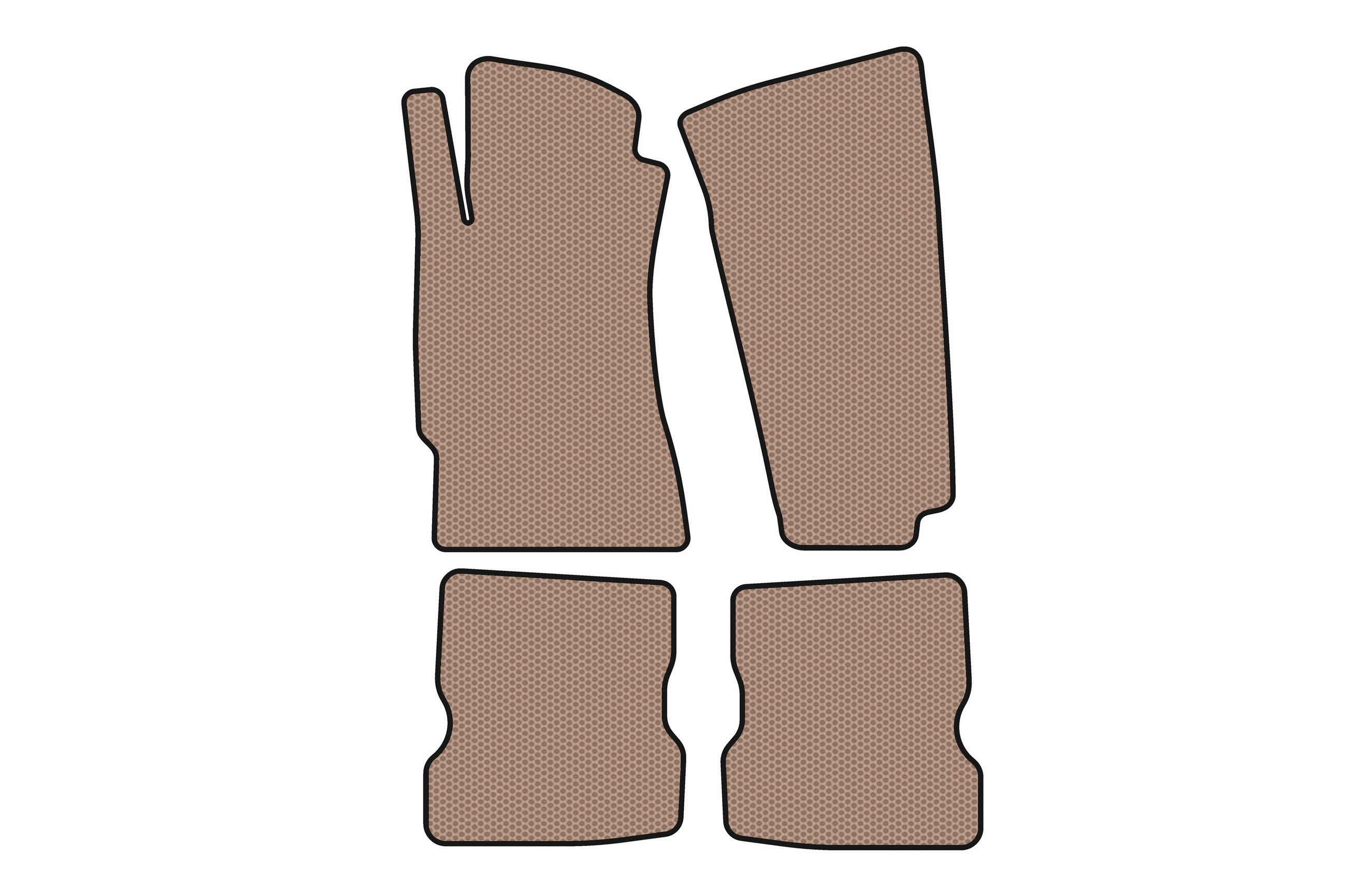 Гумові килимки Carsuit (Бежевий)