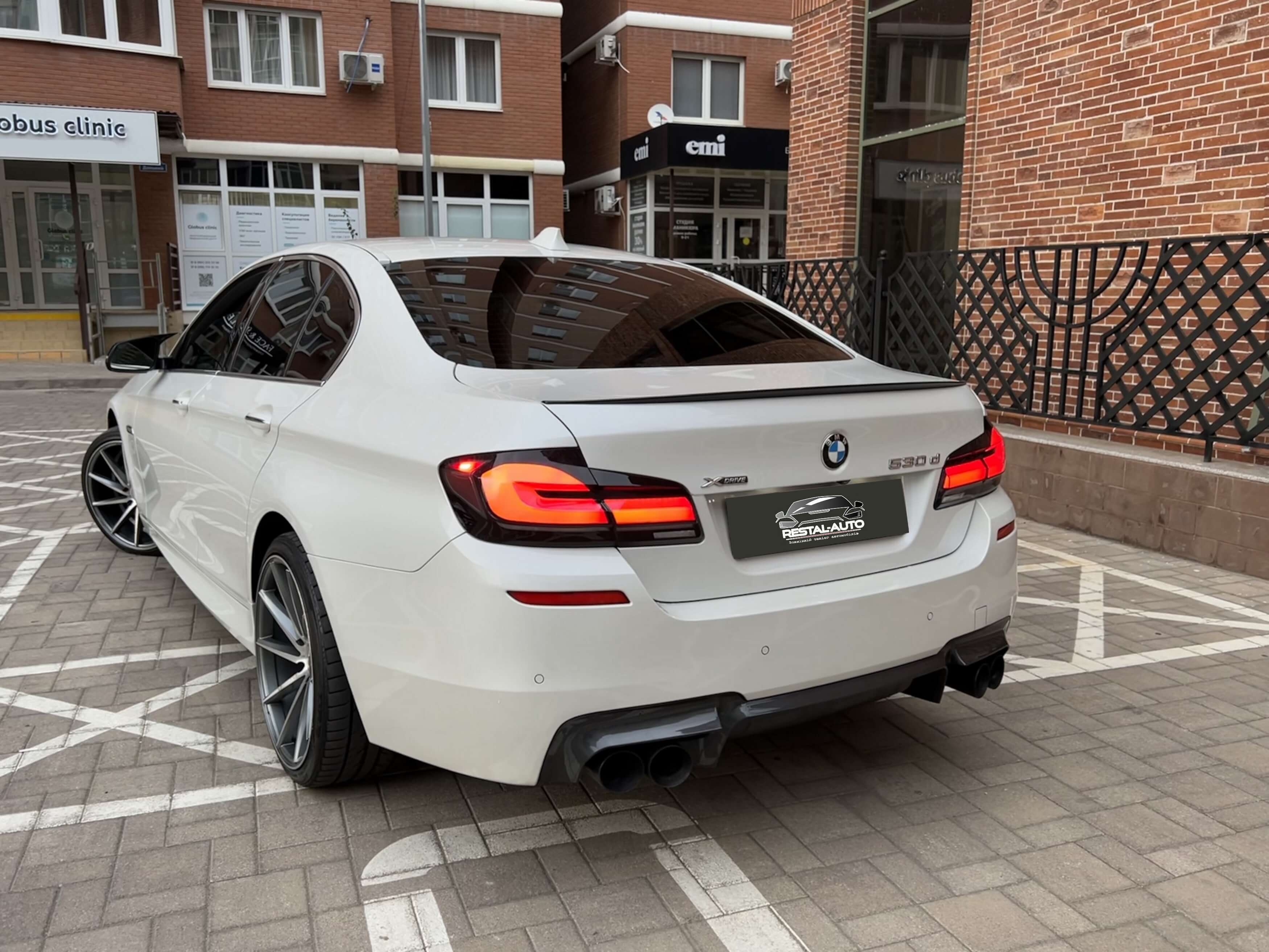 Задні ліхтарі (стиль BMW G30 LCI) Стопи на BMW 5 Series F10 / F11 2010-2017 року 6