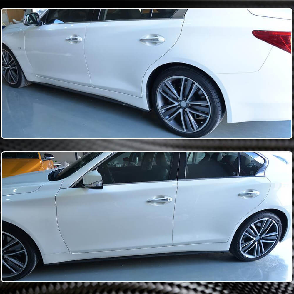 Бокові пороги V2 (для Q50, Карбон) 3