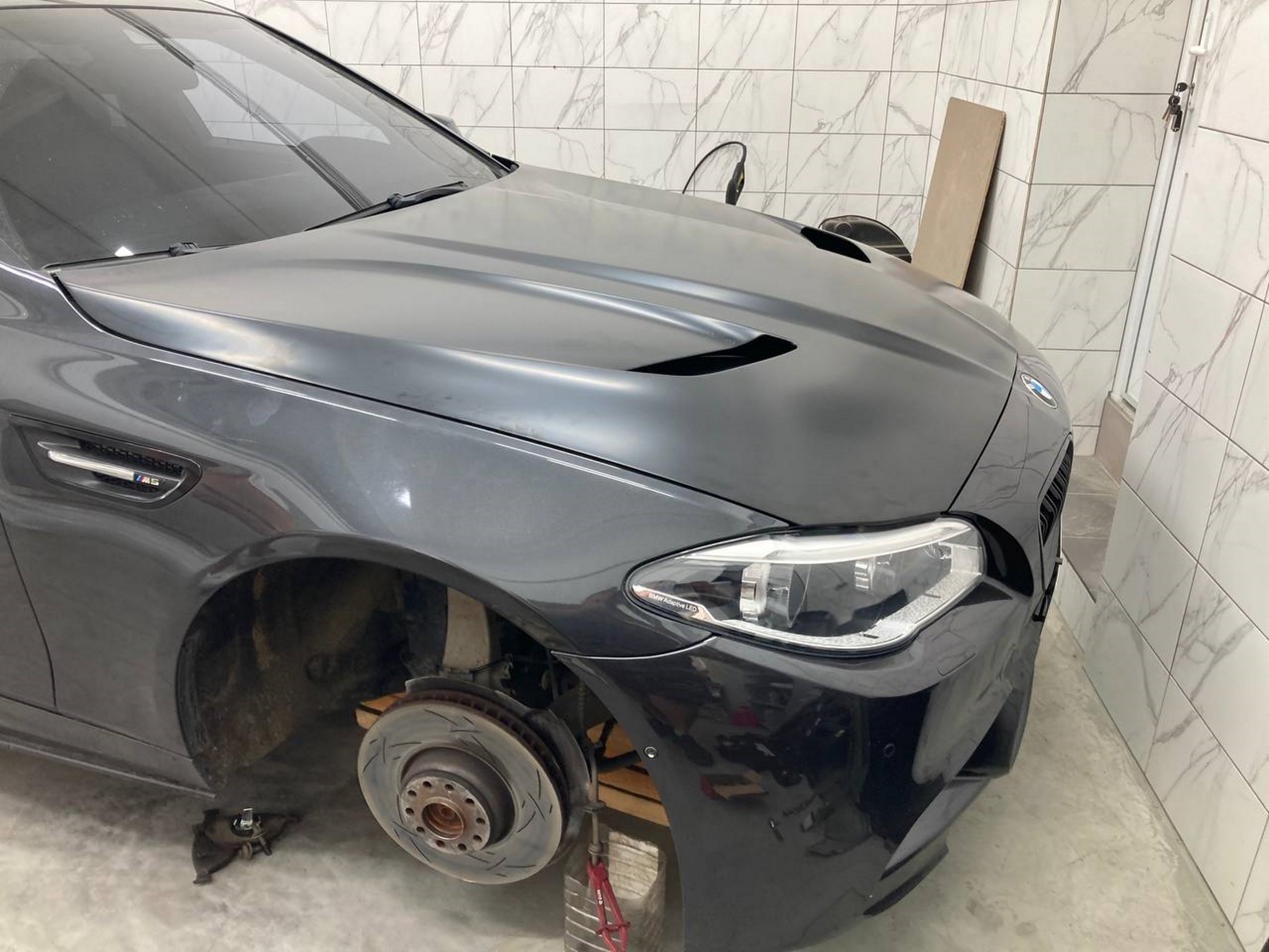 Капот (стиль M5 CS) Алюміній на BMW 5 Series F10 / F11 2010-2017 року 5