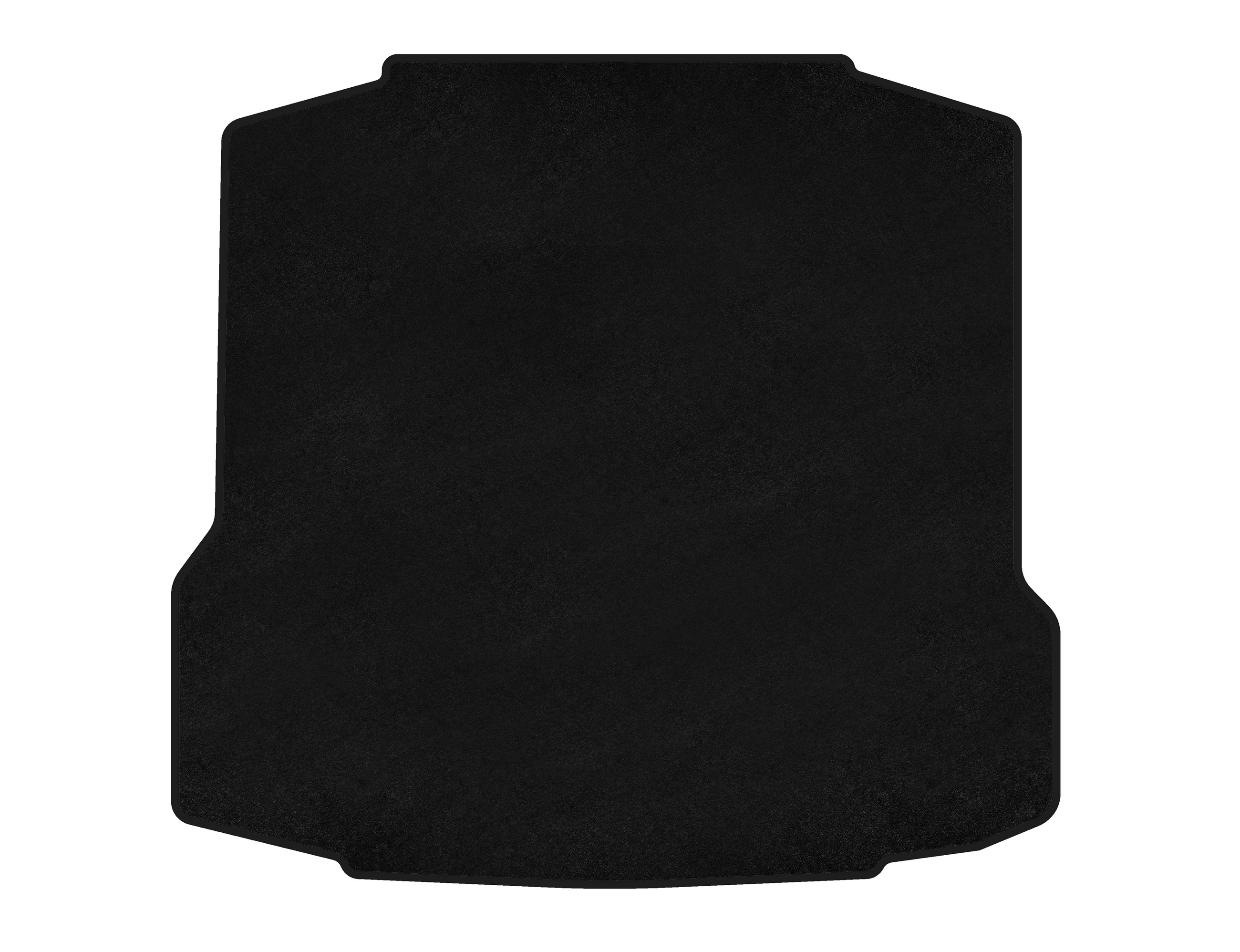 Килимок багажника текстильний Premium (LiftBack, Чорний)