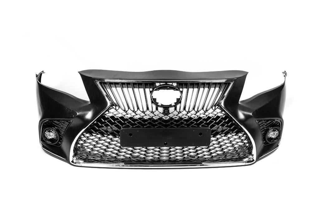 Передній бампер в зборі (рестайлінг, Lexus-стиль V2) 3
