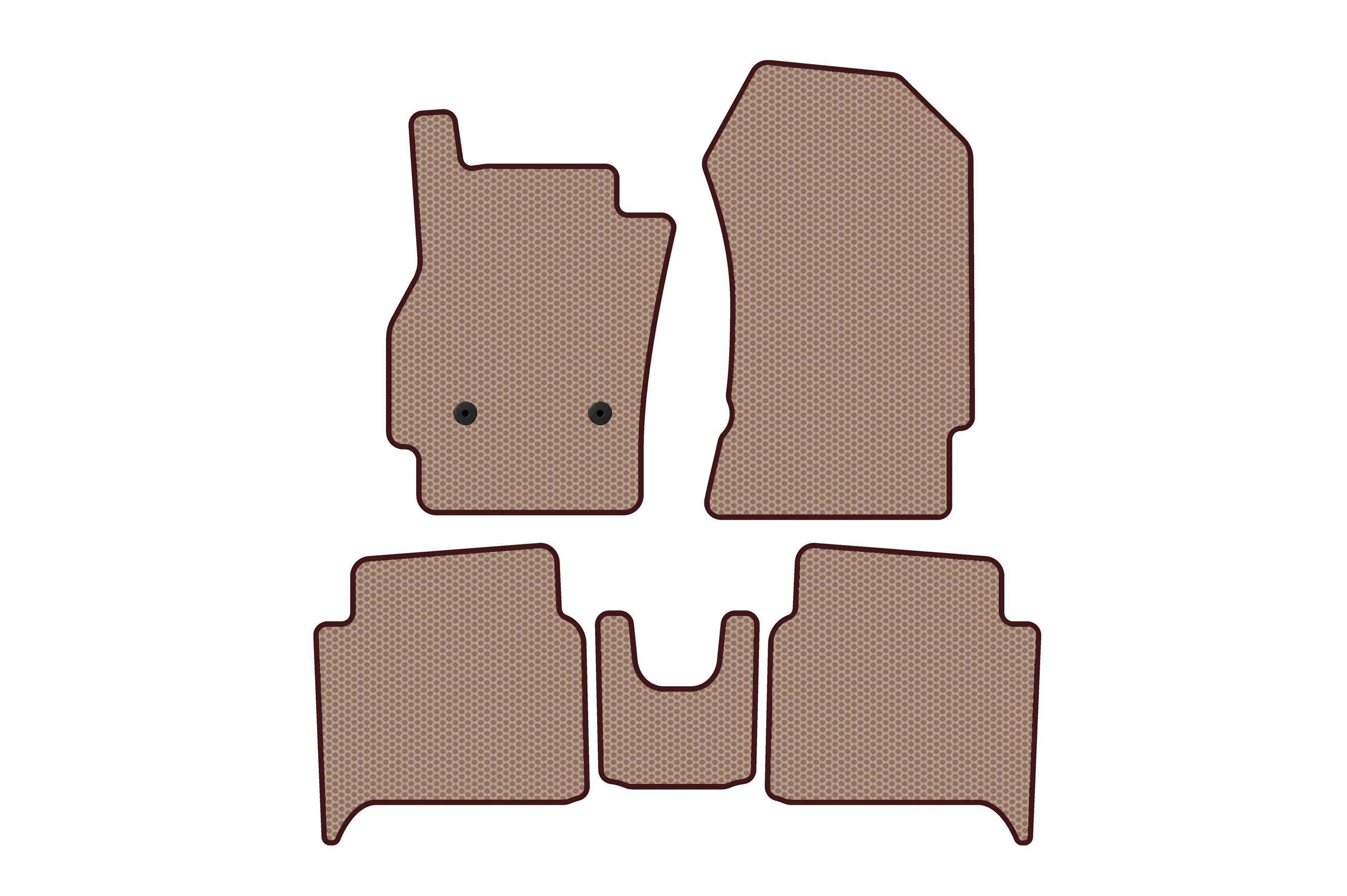 Гумові килимки Carsuit (HB, бежевий)