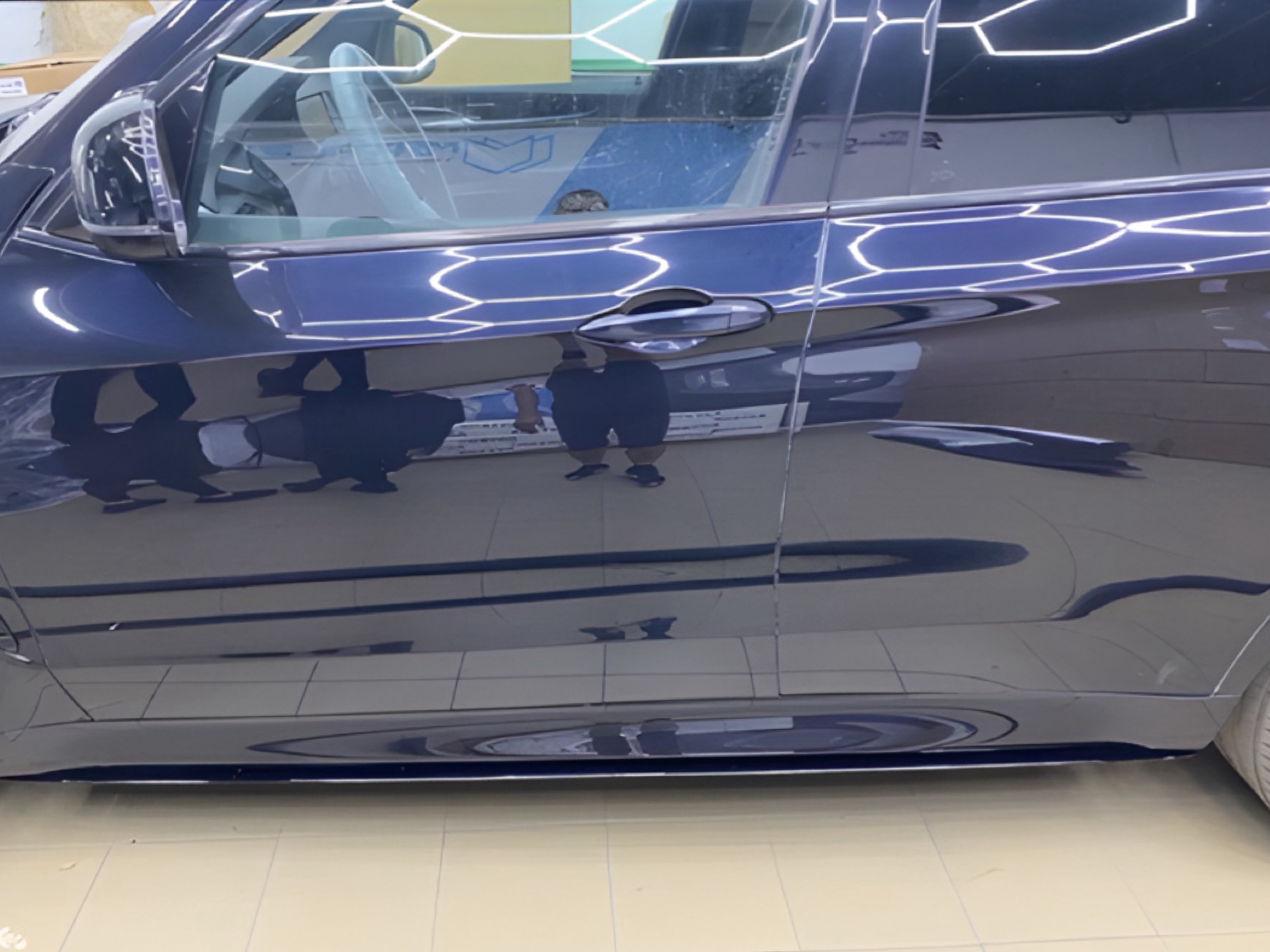 Леза під пороги M-Performance BMW X5 F15 2шт. чорний глянець 2