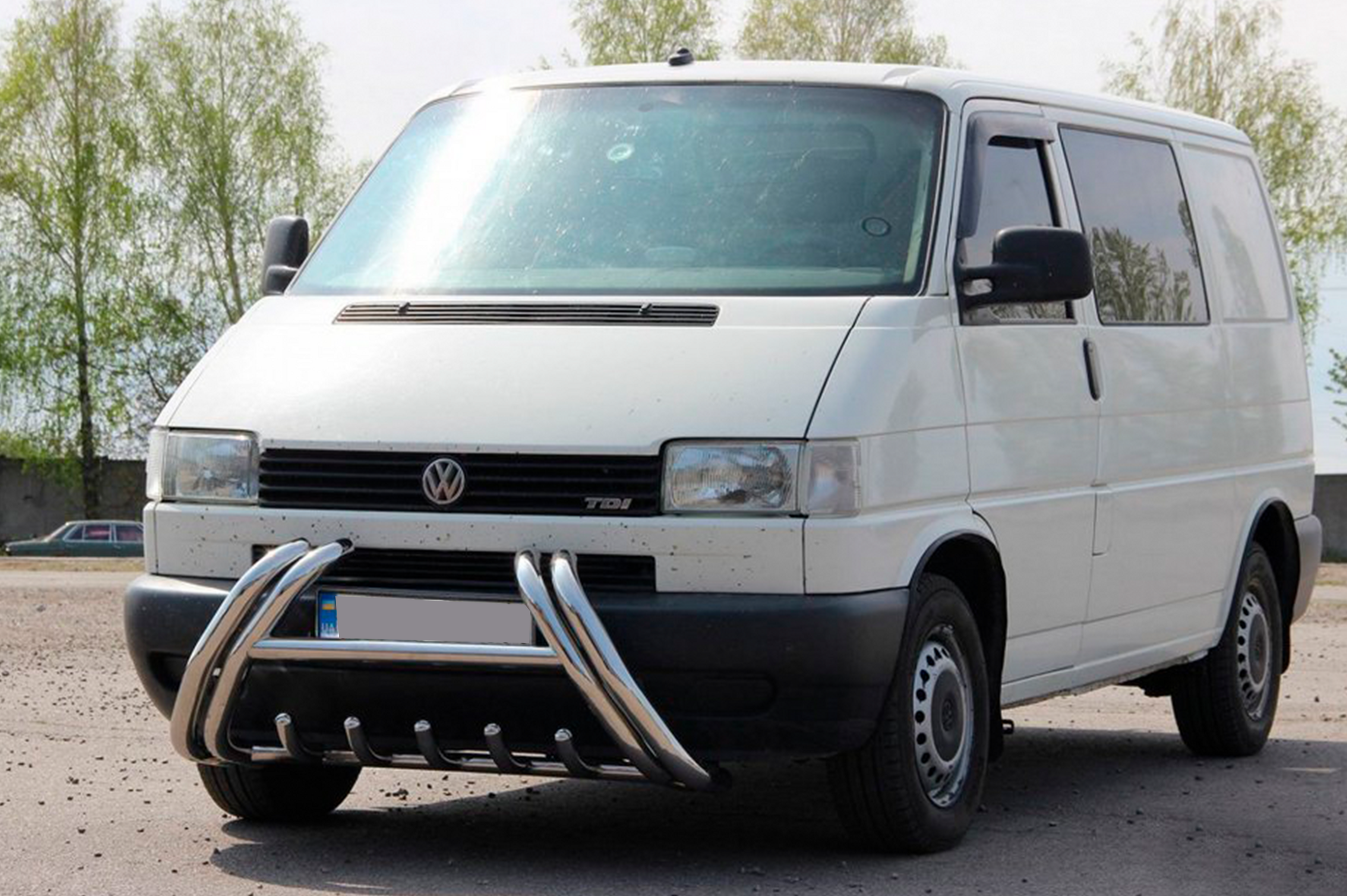 Кенгурятник Kelebek WT011 (нерж) 3