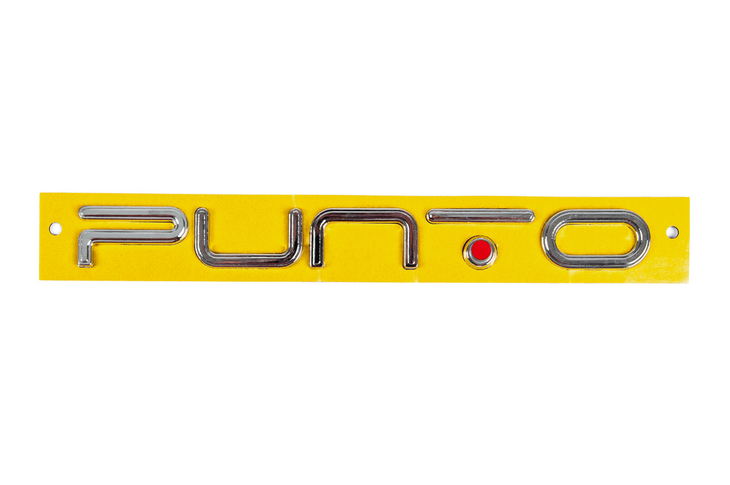 Напис Punto для EVO (червона точка, 2037a)