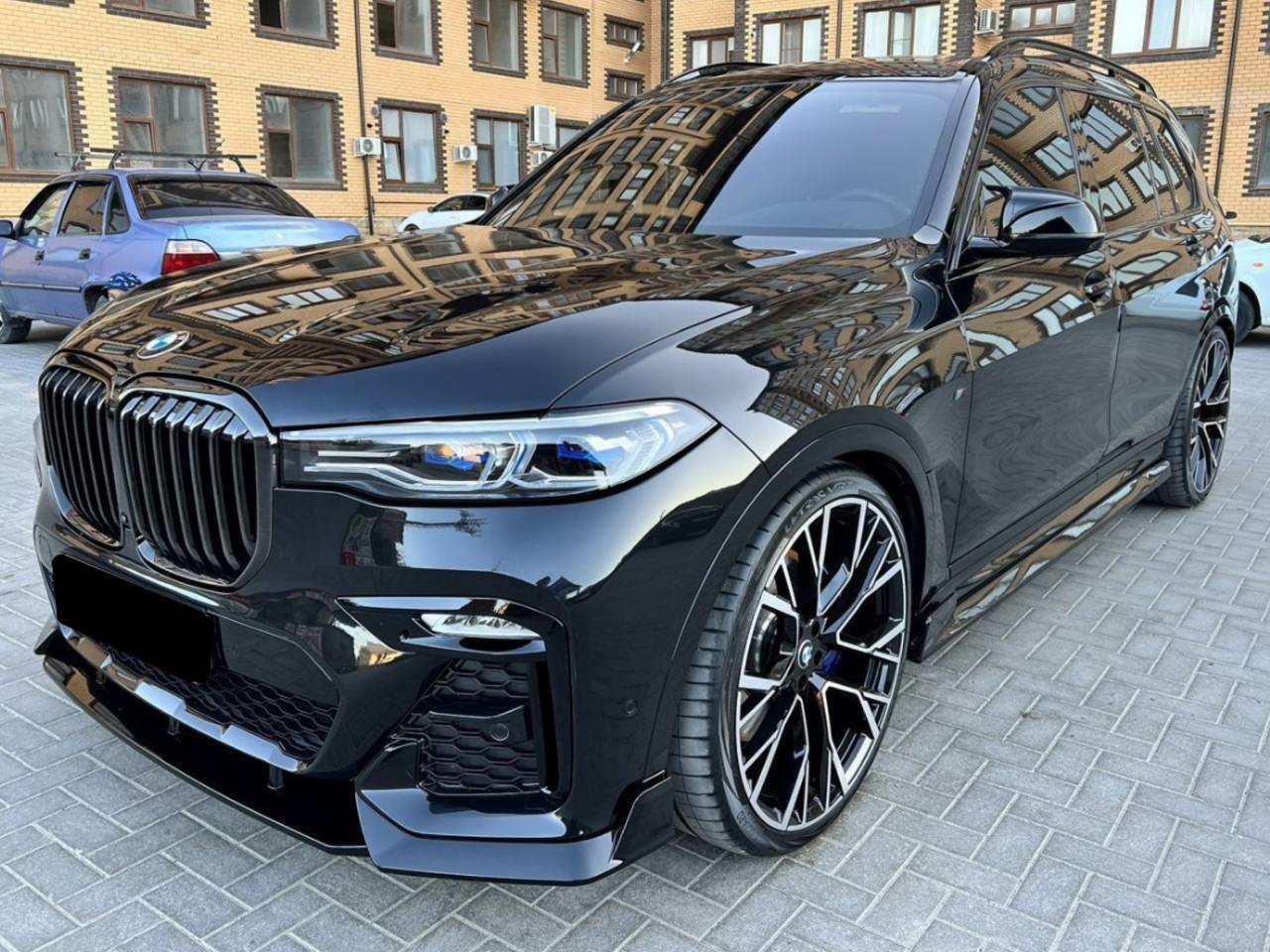 Комплект обвісу Paradigma BMW X7 G07 2019-2022, чорний глянець 3