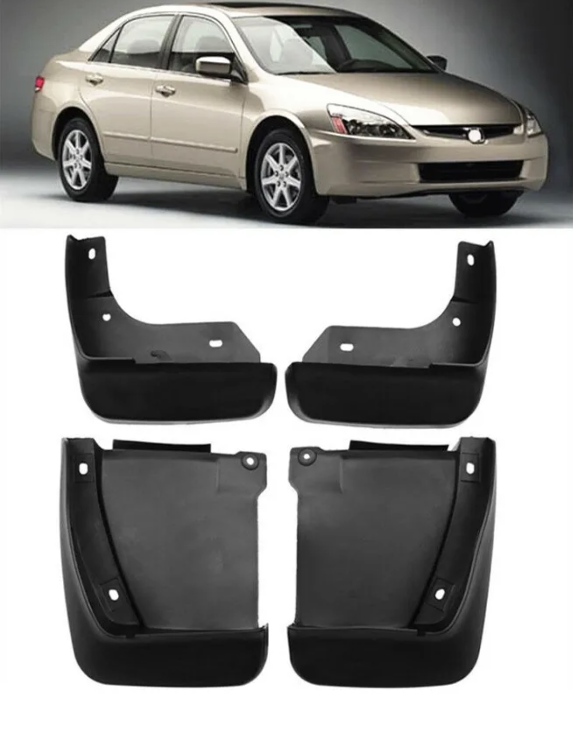 Бризковики Honda Accord USA 2003-2007 комплект 4шт. 5