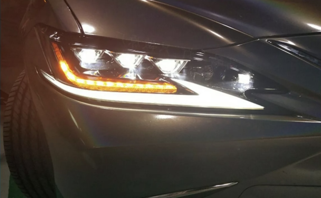 Фари Full Led 3 лінзи Lexus ES 2018+ комплект ліва + права 2шт. 5