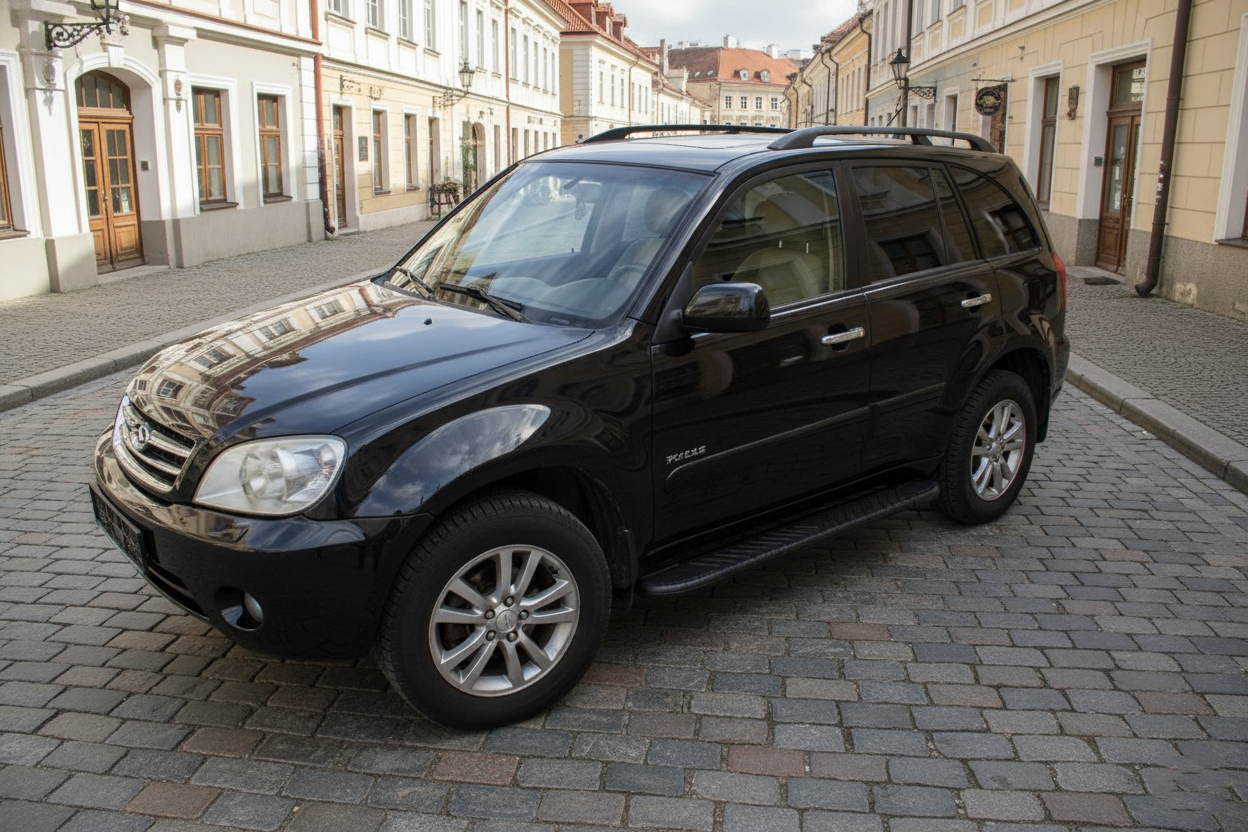 Бокові пороги Bosphorus Black (2 шт., алюміній)