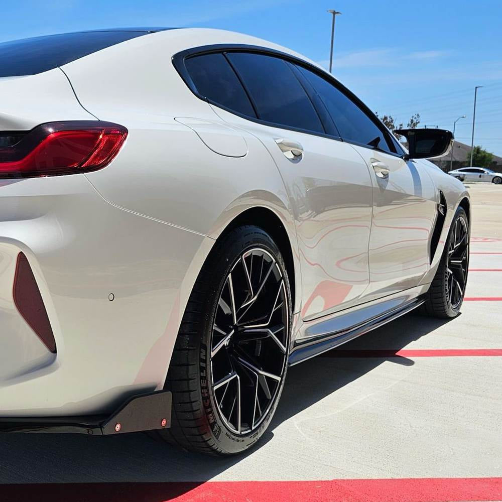 Накладки на пороги V1 (для G16 M-Sport/F93 M8, Карбон) 3