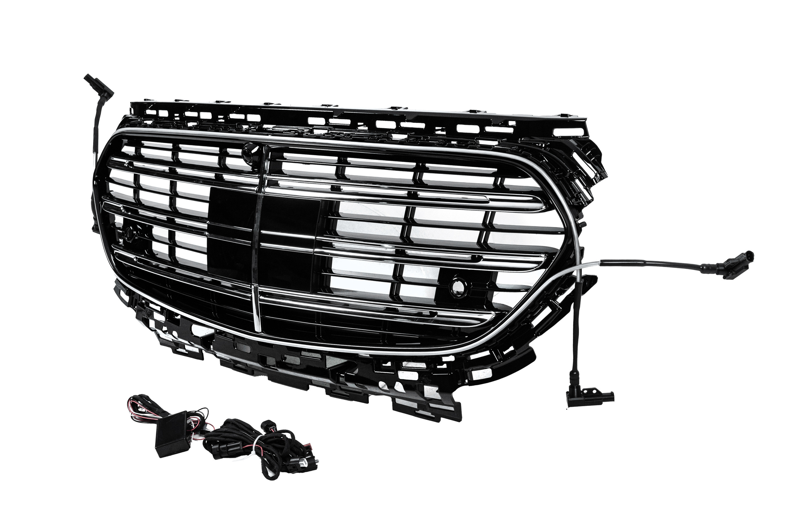Передня решітка в стилі W223 AMG-Line з Led 3