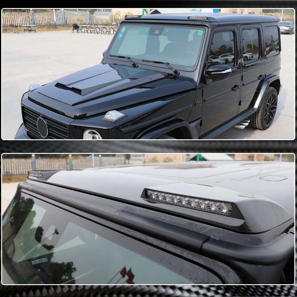 Козирок AMG-Design (для 2004-2018, Карбон) 6