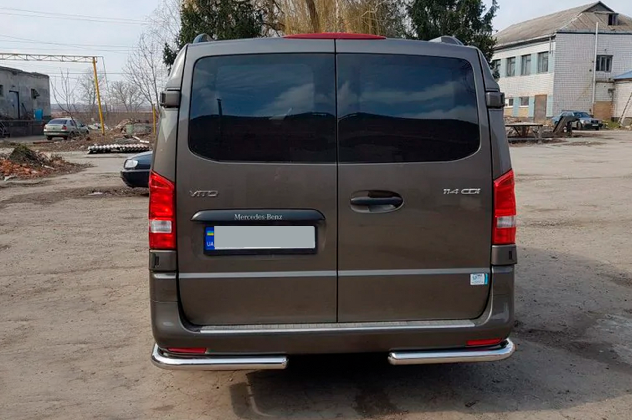 Задній захист кути AK003 (нерж.) 2