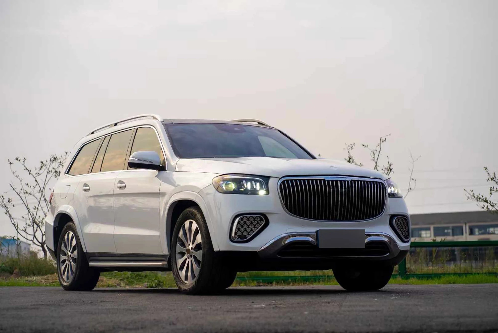 Комплект рестайлінгу з X166 в GLS X167 Maybach (Type-B)
