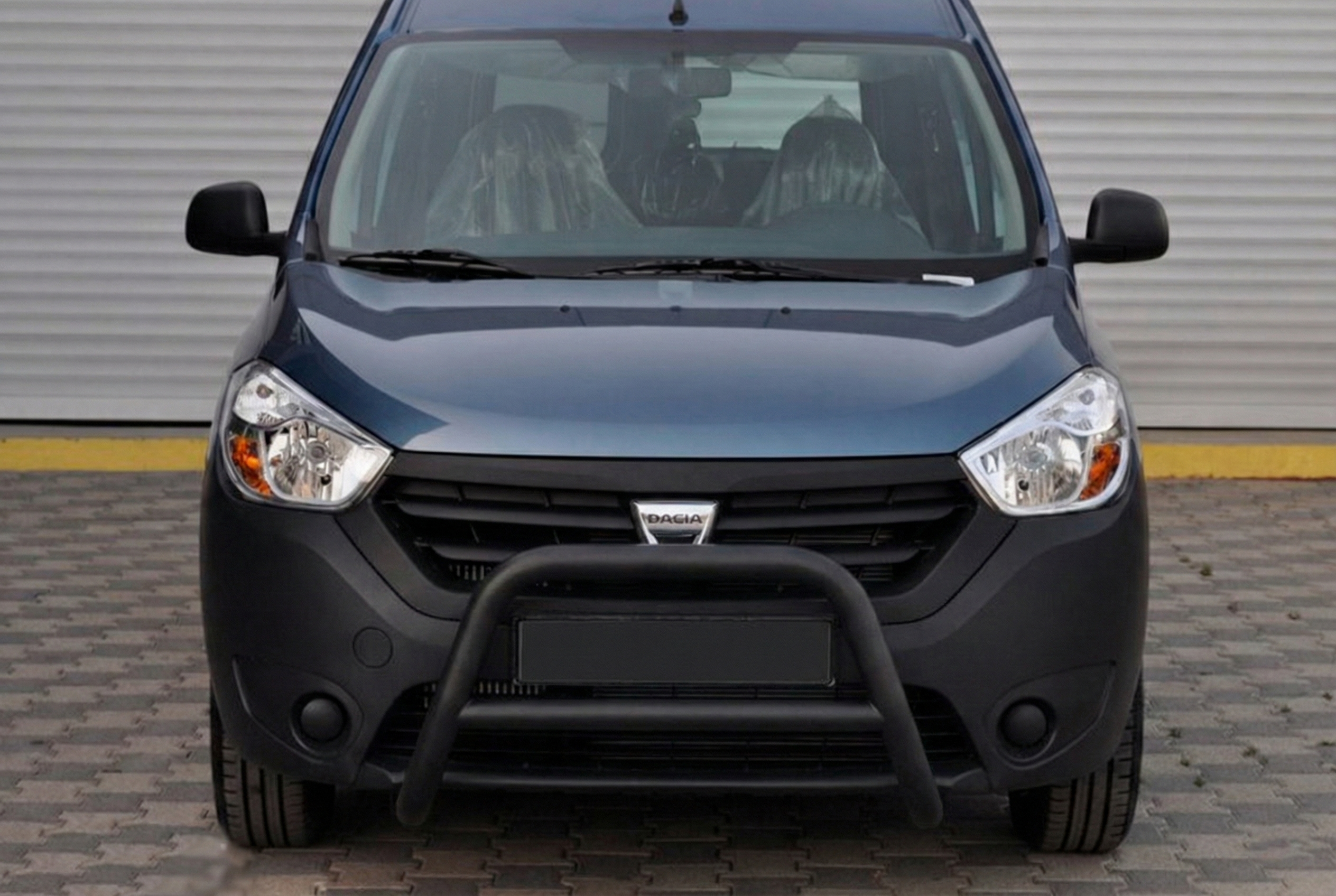 Кенгурятник WT006 Black (нерж.)