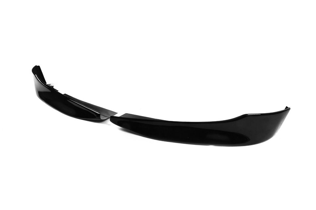 Передня Flap накладка (для E90 Base 2005-2008, чорний глянець, 2 шт) 3