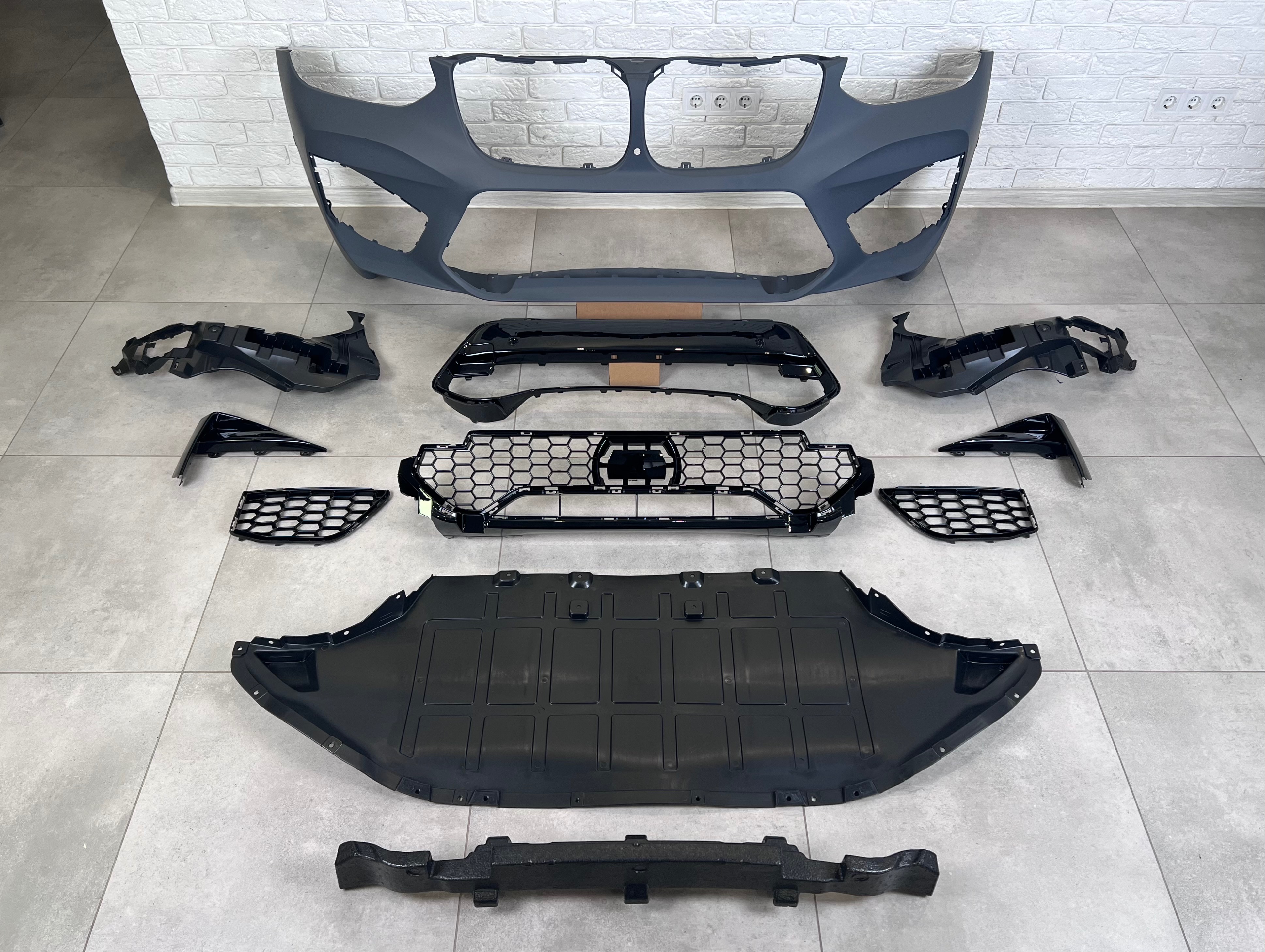 Бампер передній у зборі X3M F97 / X4M F98 для BMW X3 G01 F97 / X4 G02 F98 2018-2021 3